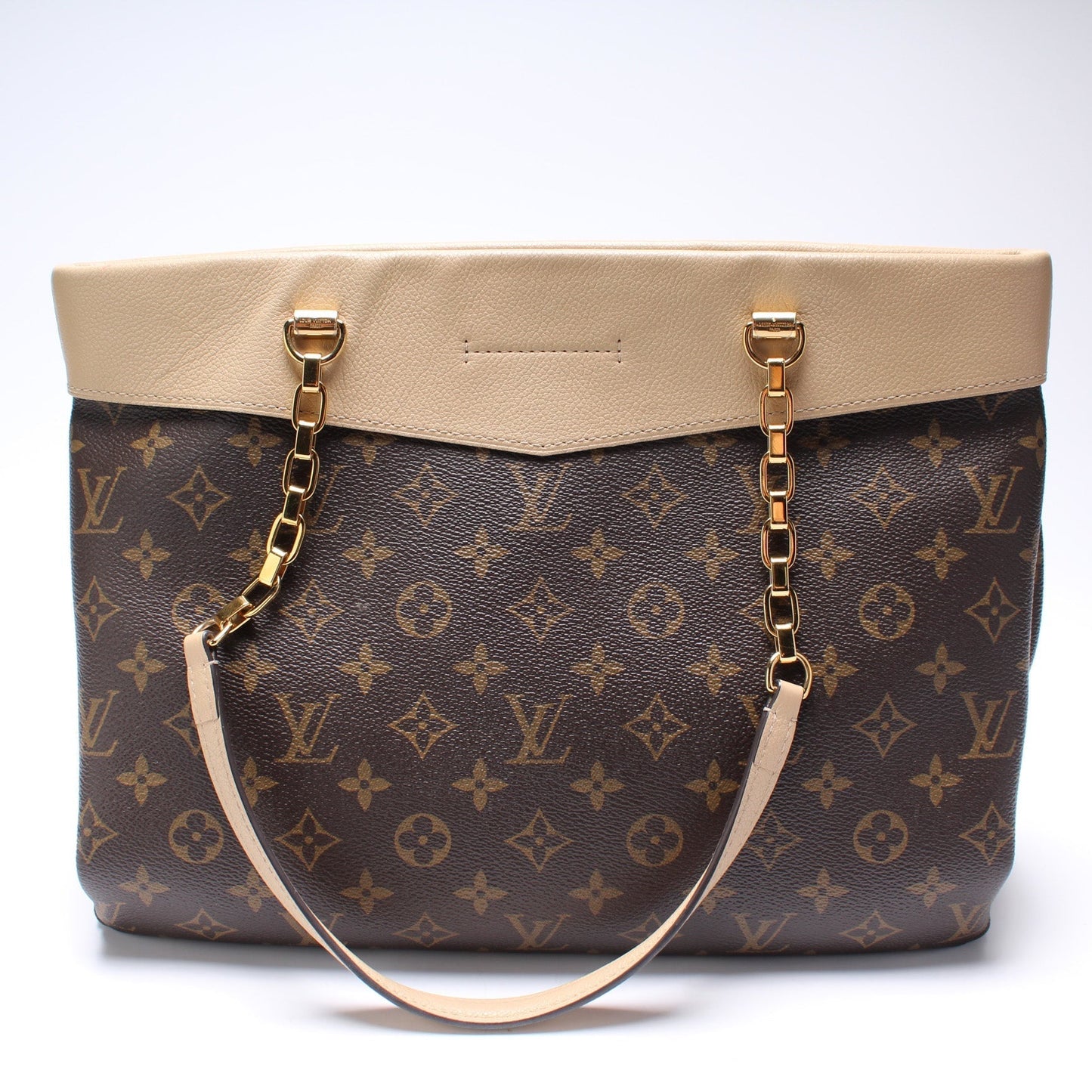 Louis Vuitton Pallas Shopper Monogram Handbag