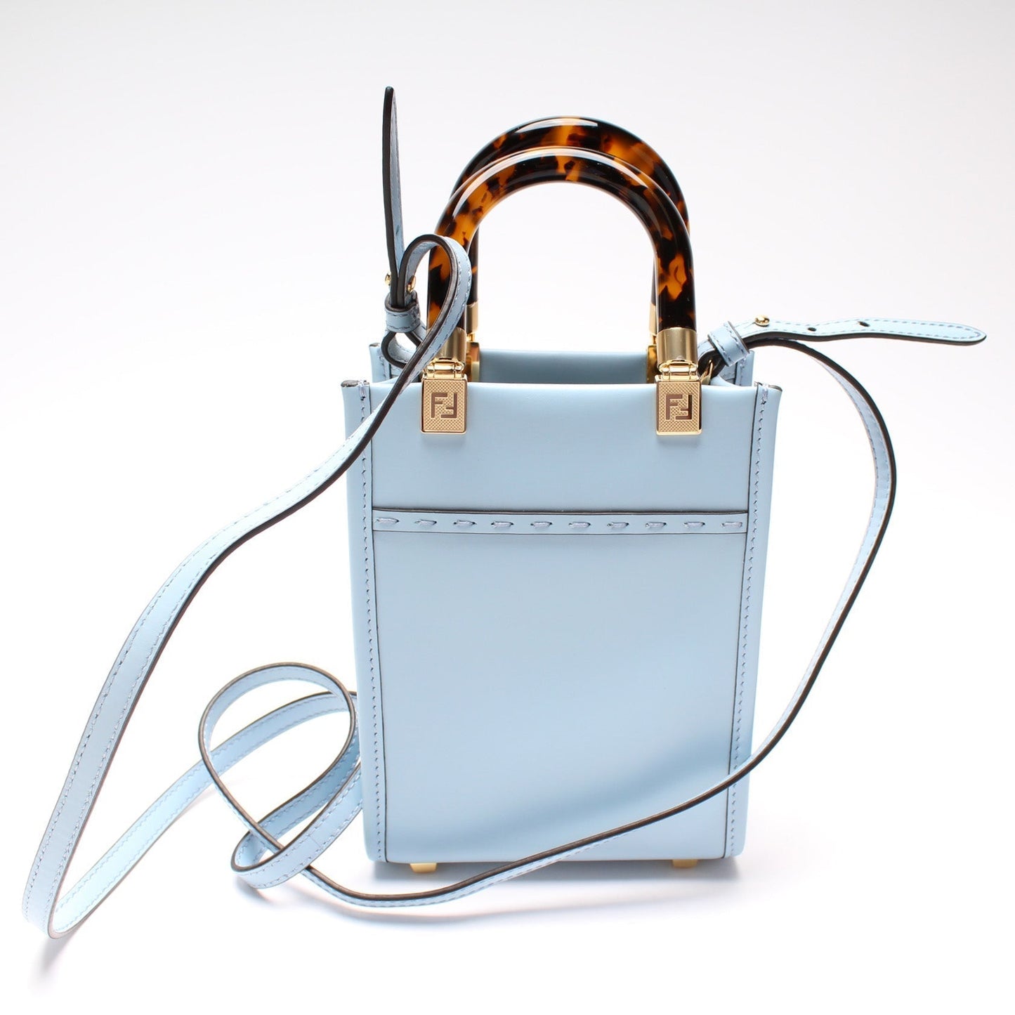 Fendi Sunshine Shopper Bag Mini Travel Bag