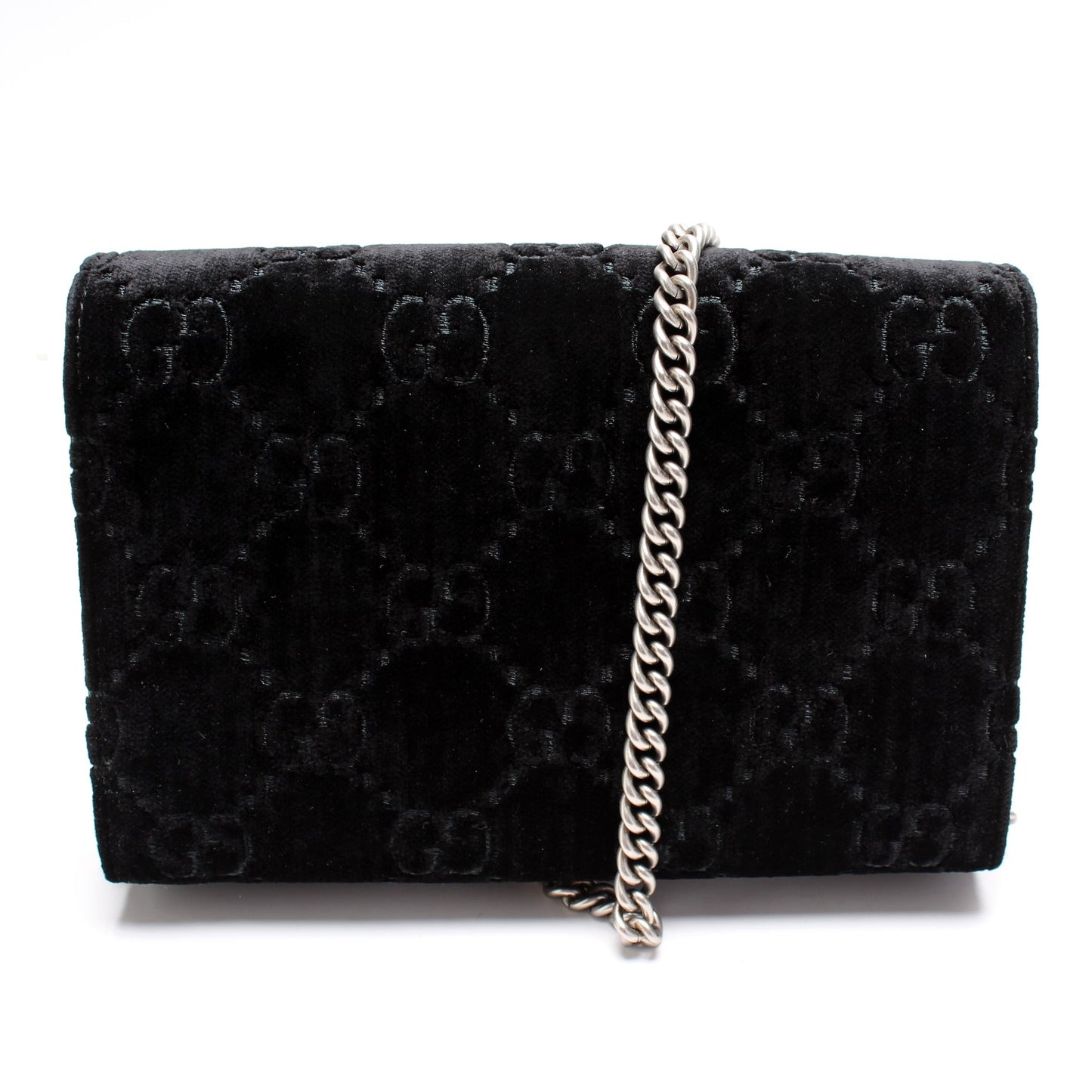 Gucci GG Velvet Dionysus Mini Wallet Case