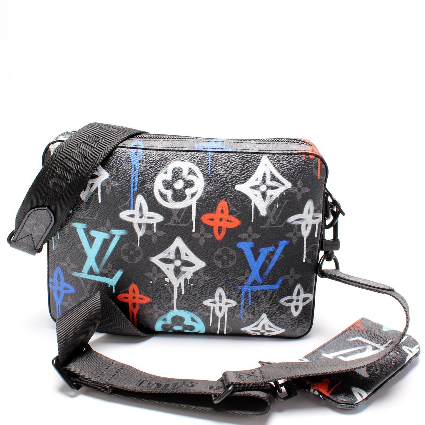 Louis Vuitton Trio Messenger Graffiti Crossbody Bag