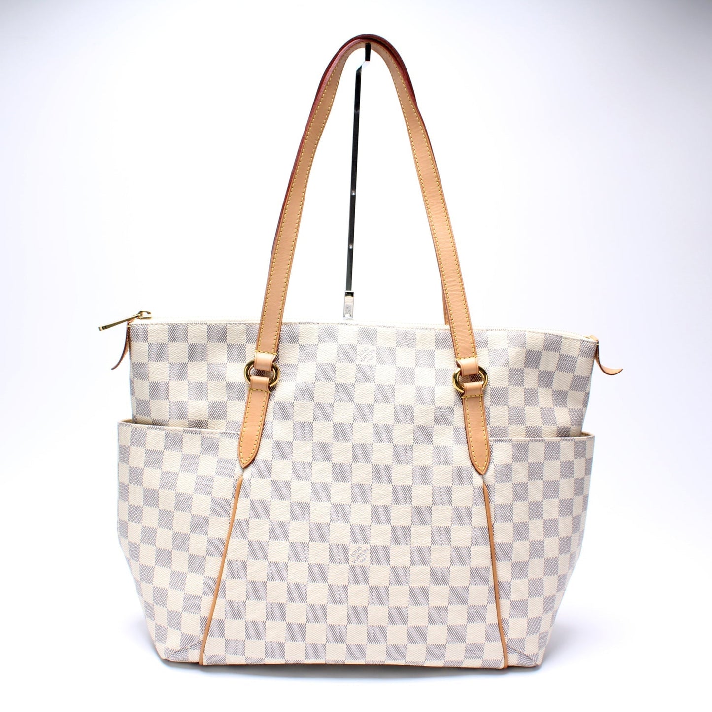 Louis Vuitton Totally Azur MM Damier Handbag Azur 2