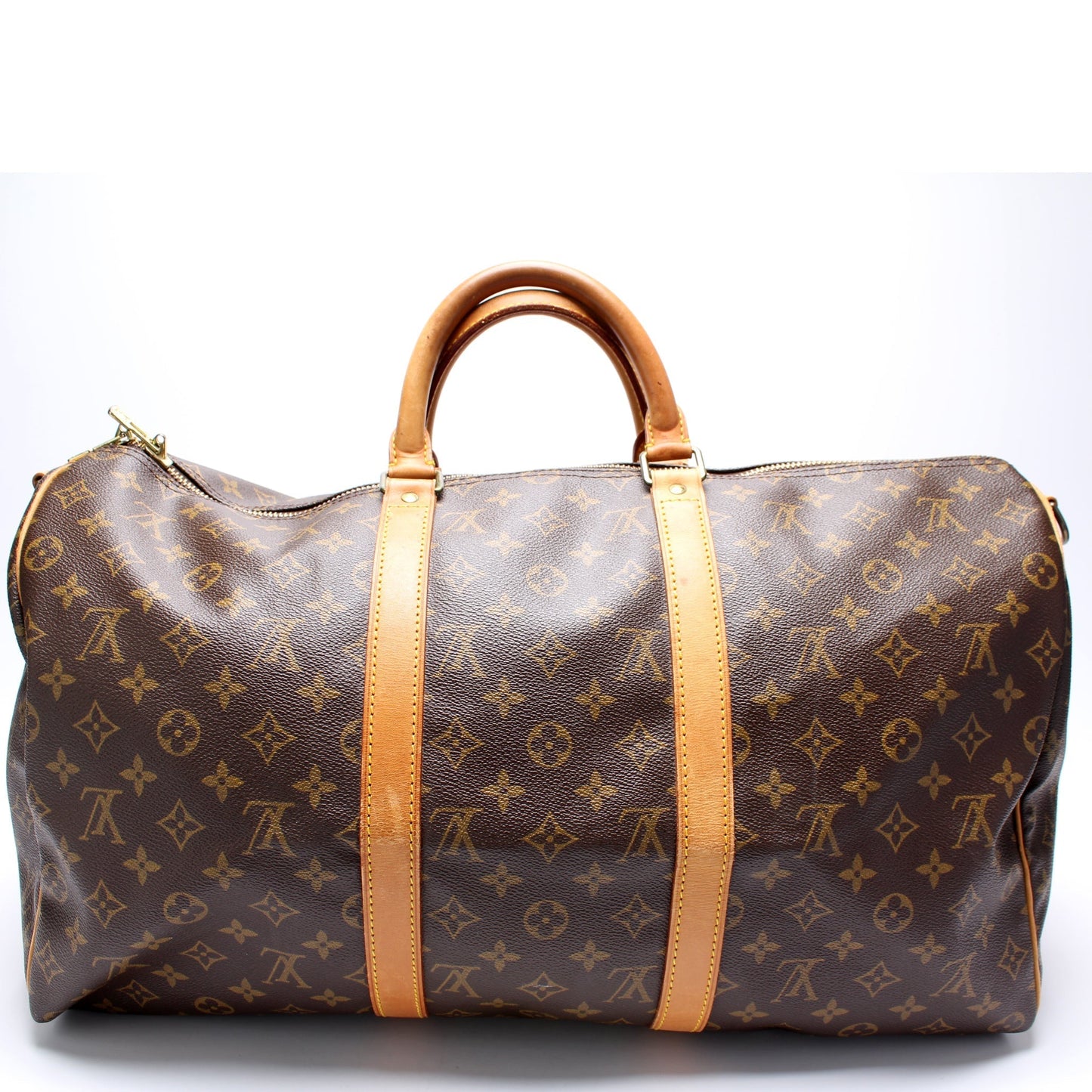 Louis Vuitton Keepall 50 Bandouliere Monogram Travel Bag Monogram 1