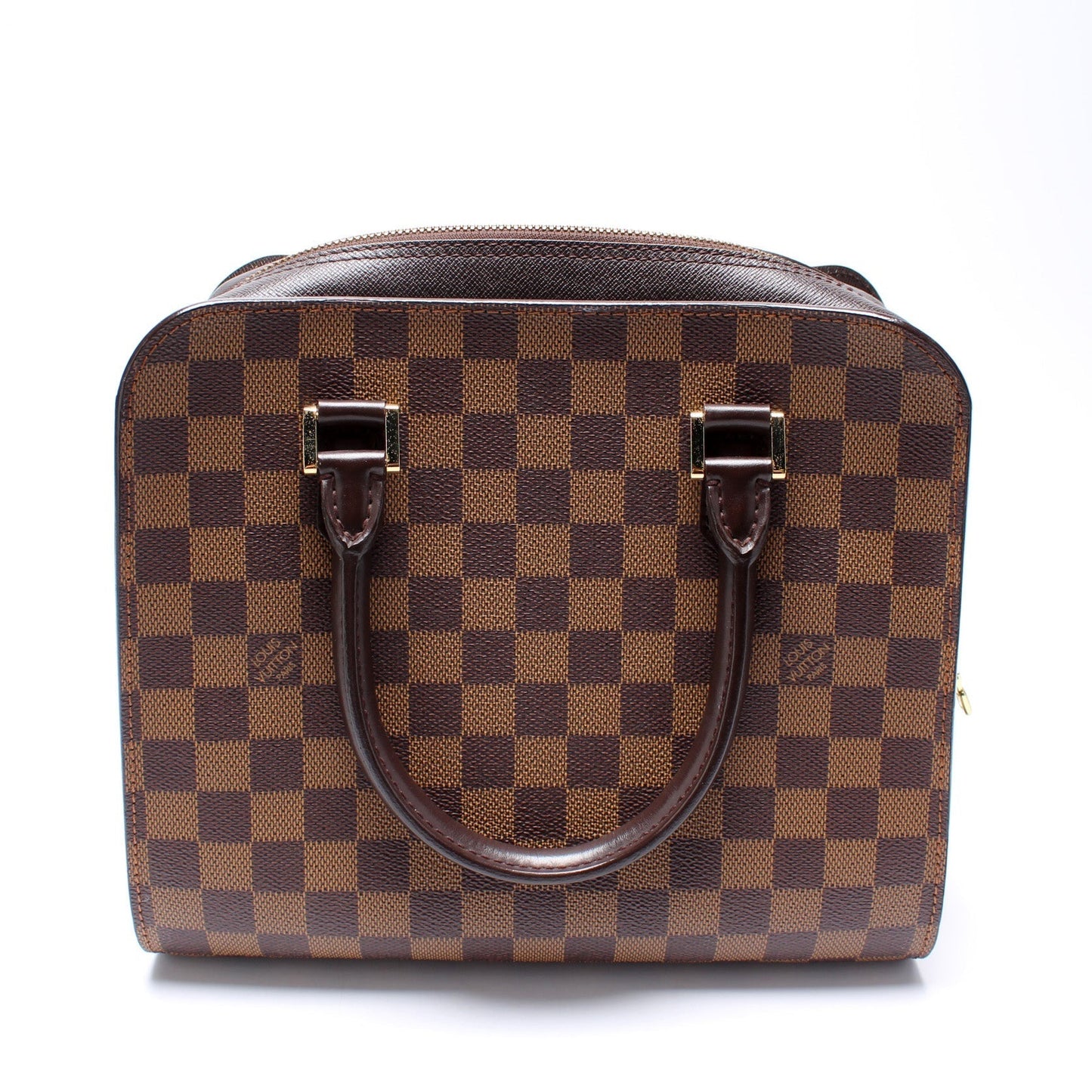 Louis Vuitton Triana Ebene Damier Handbag Damier Ebene