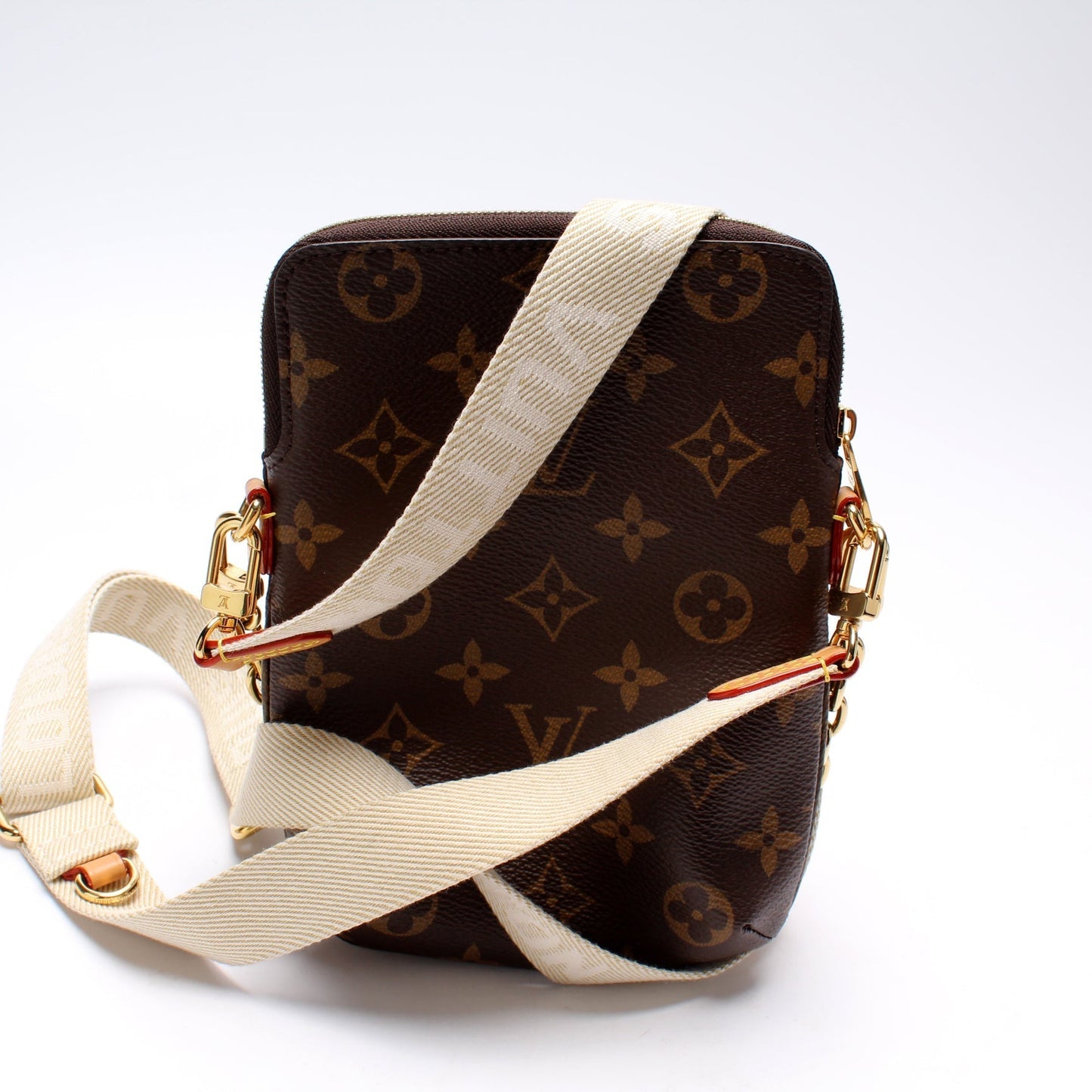 Louis Vuitton Utility Phone Sleeve Monogram Handbag