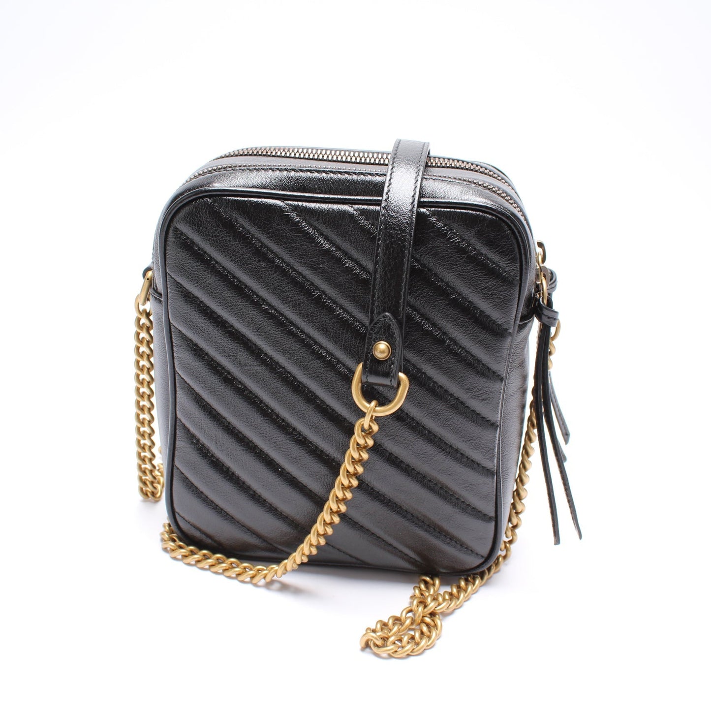 Gucci GG Marmont Double Zip Shoulder Bag Bag 1