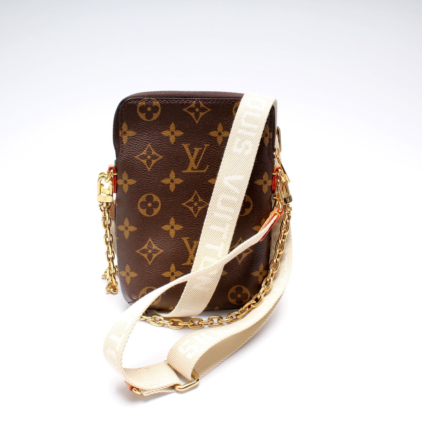 Louis Vuitton Utility Phone Sleeve Monogram Handbag Monogram 1