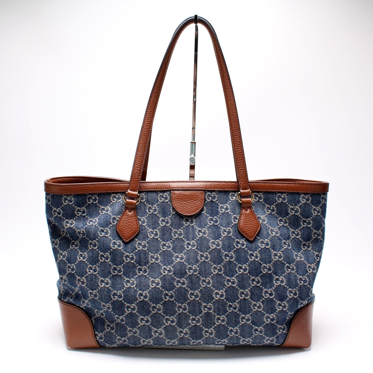 Gucci Ophidia GG Denim Tote Bag Denim Tote