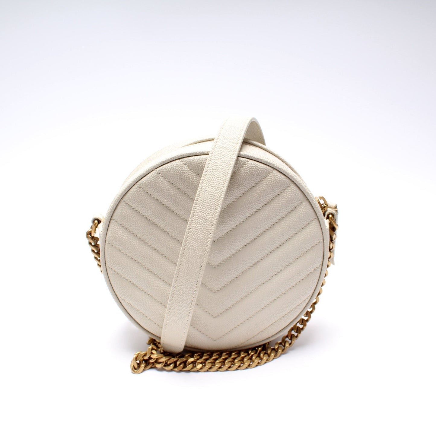 YSL Saint Laurent Grain De Round Camera Bag Travel Bag Round Camera Bag