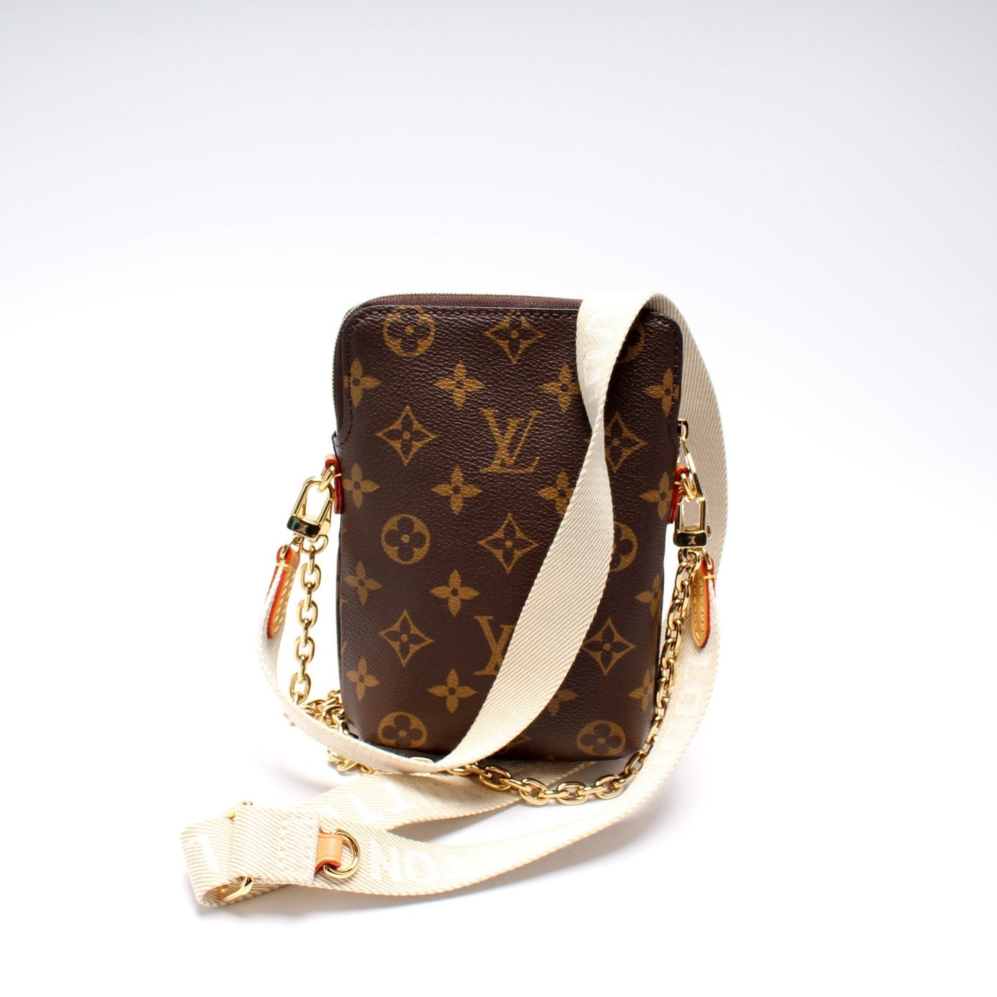 Louis Vuitton Utility Phone Sleeve Monogram Handbag Monogram 3
