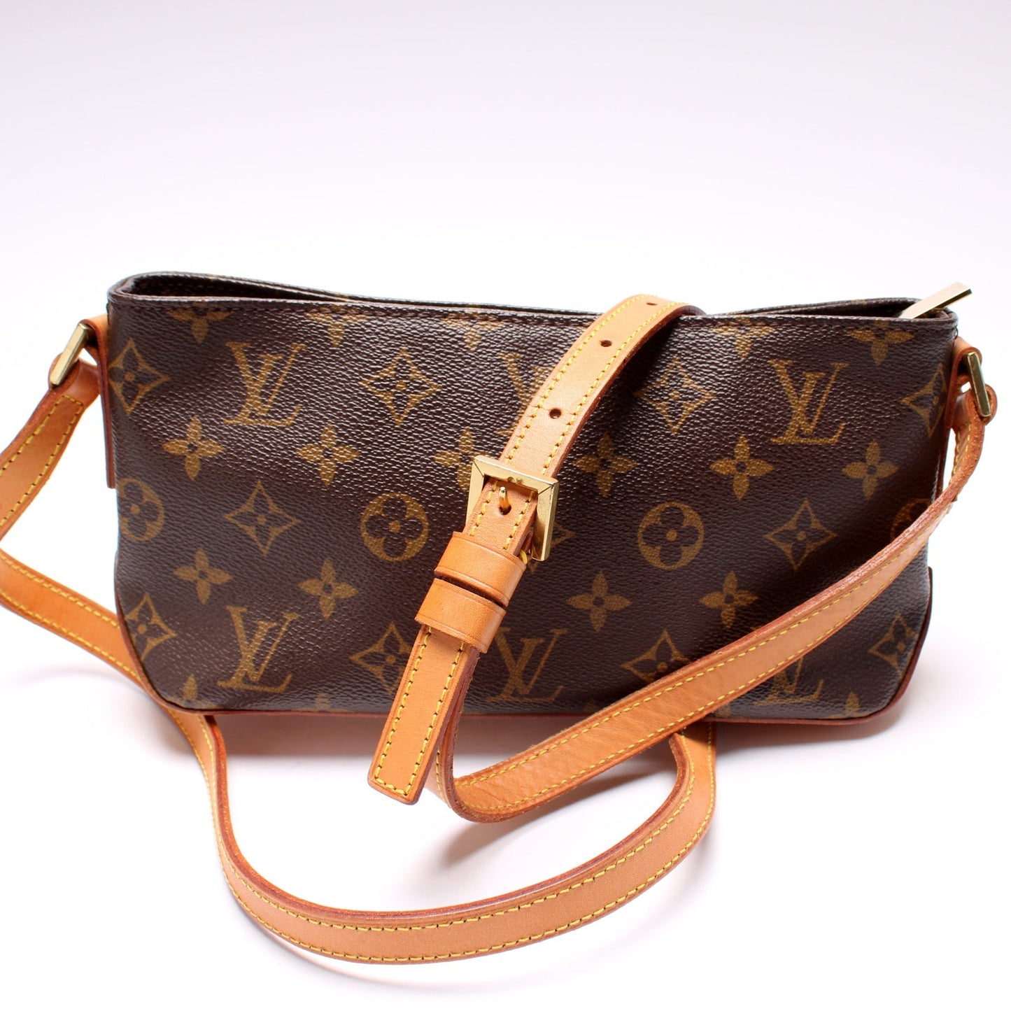 Louis Vuitton Trotteur Monogram Handbag Monogram 13