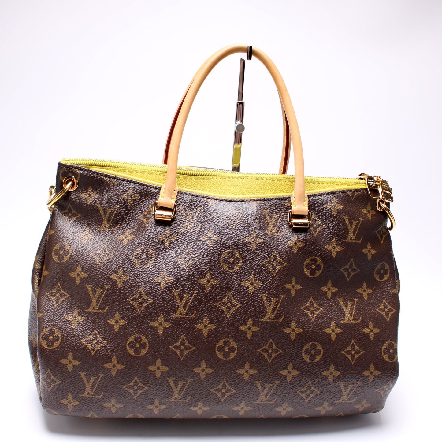 Louis Vuitton Pallas Side Monogram Canvas Tote Bag Side 4