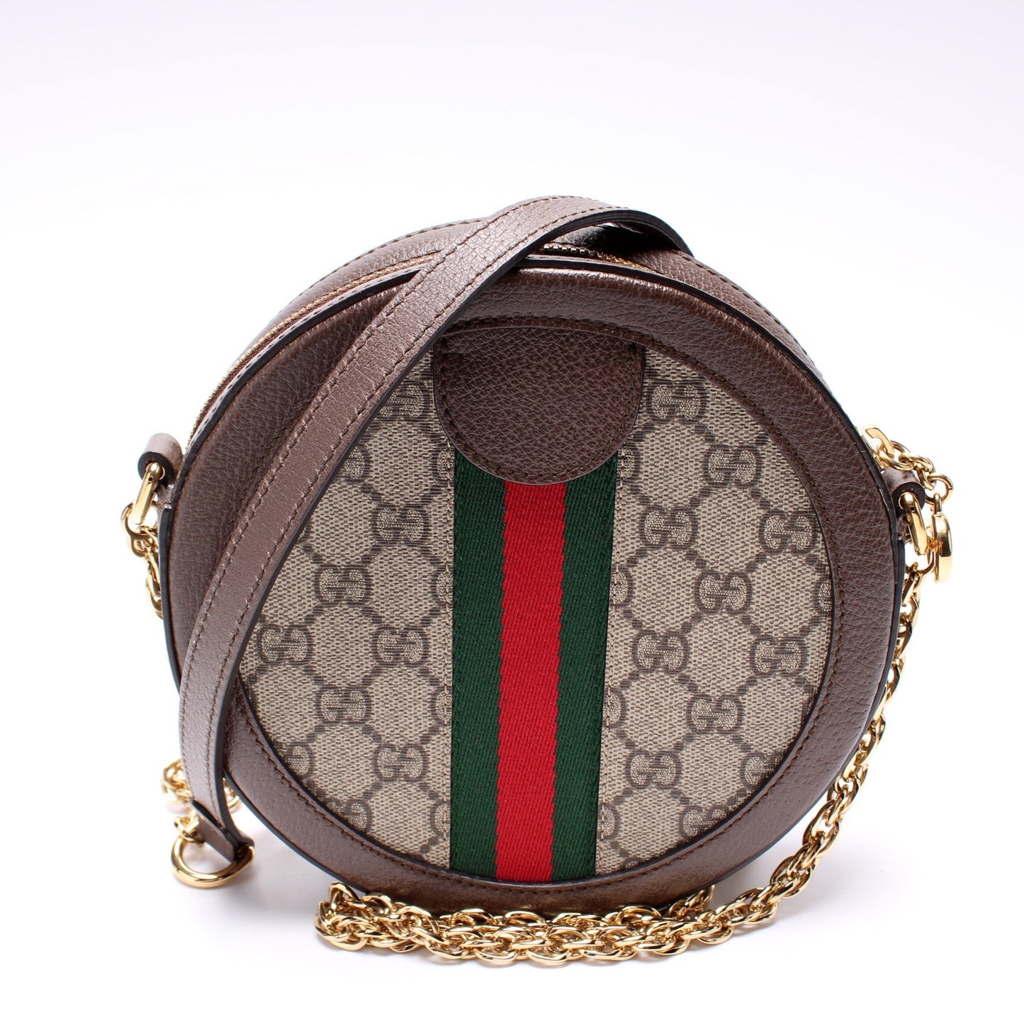 Gucci Ophidia GG Supreme Round Small Crossbody Bag Crossbody 2