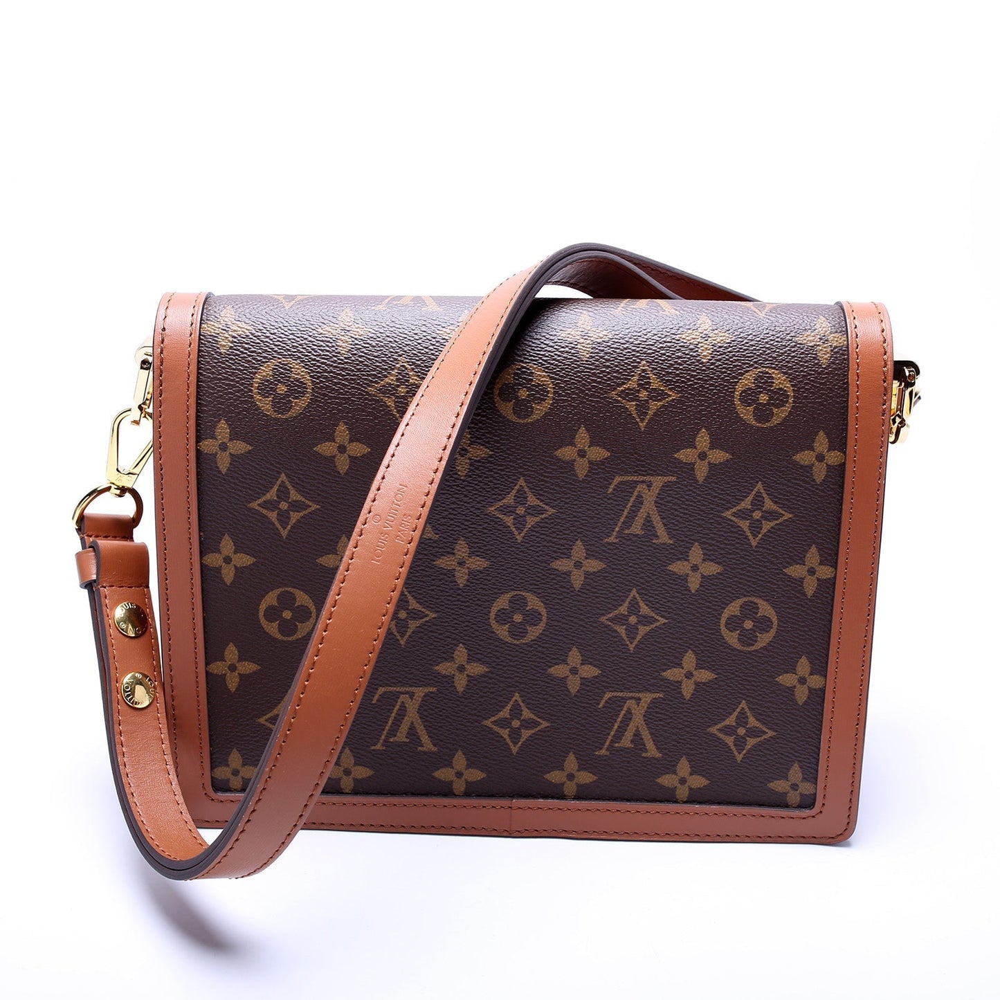 Louis Vuitton Dauphine MM Reverse Monogram Handbag Monogram Reverse