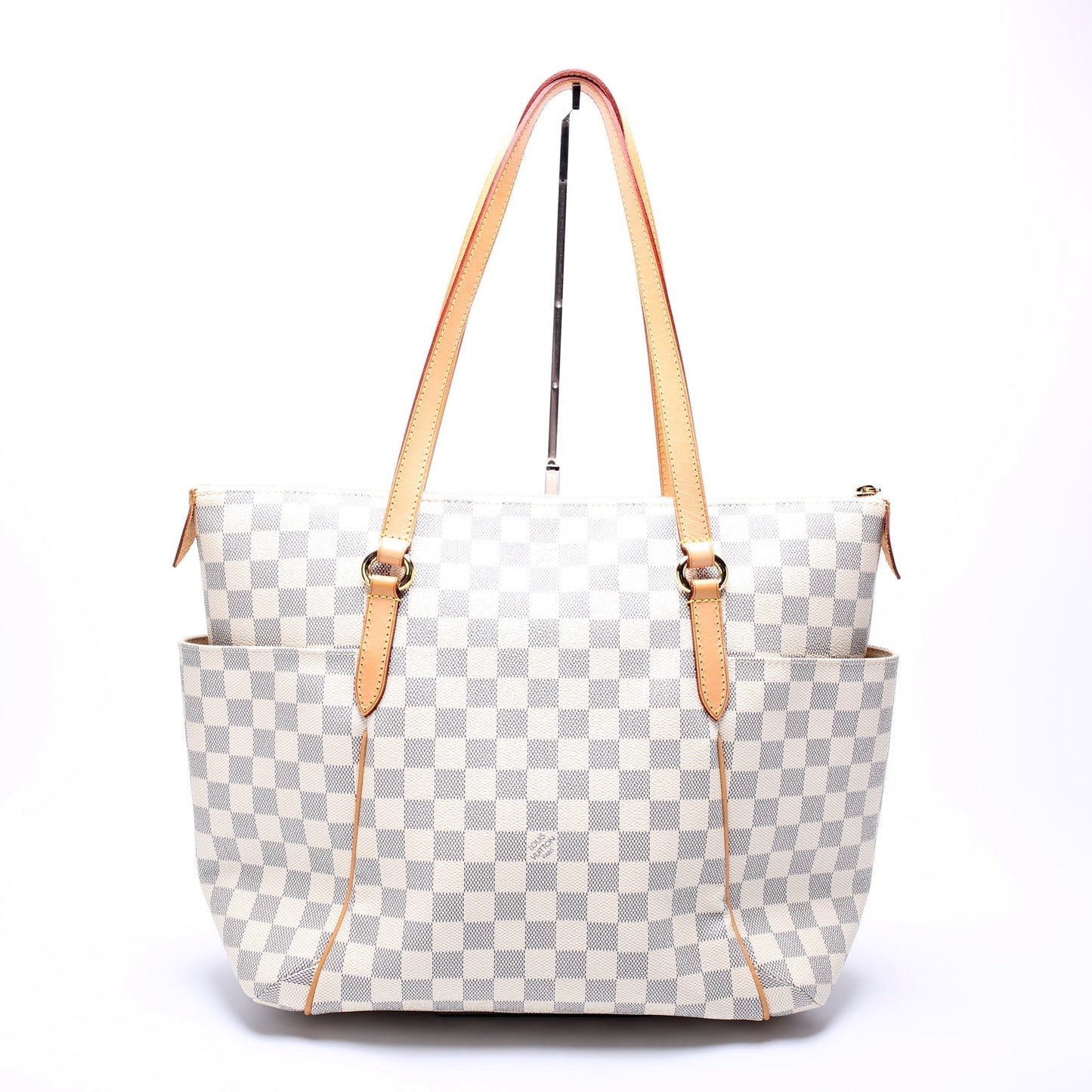 Louis Vuitton Totally Azur MM Damier Handbag Azur 13