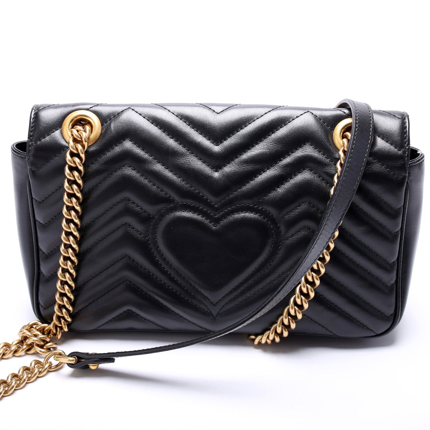 Gucci Marmont Small Flap Shoulder Bag Flap 11