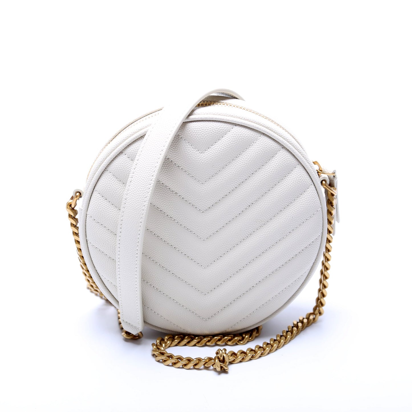 YSL Saint Laurent Grain De Round Camera Bag Travel Bag