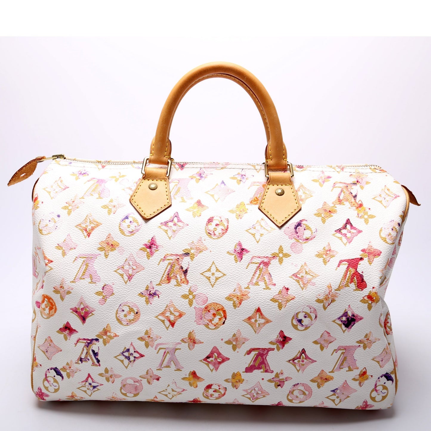 Louis Vuitton Speedy 35 Watercolor Monogram Handbag