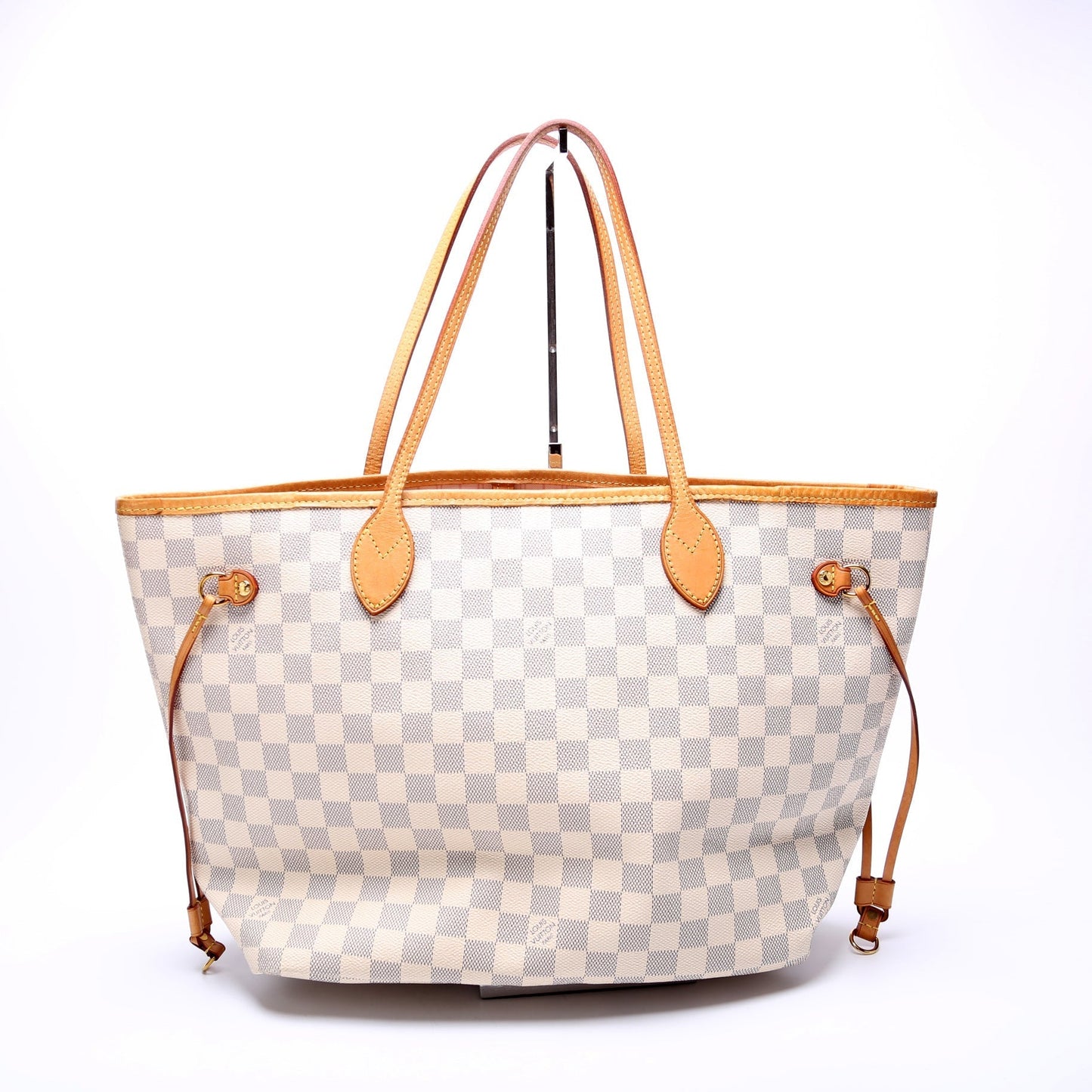 Louis Vuitton Neverfull w MM Azur Damier Wallet Case Azur 11