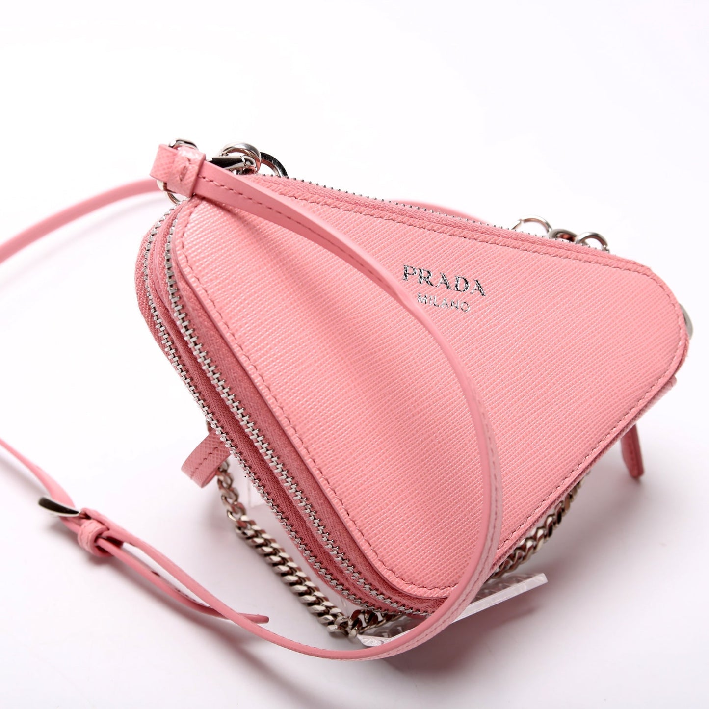 Prada Saffiano Pouch Bag Mini Travel Bag