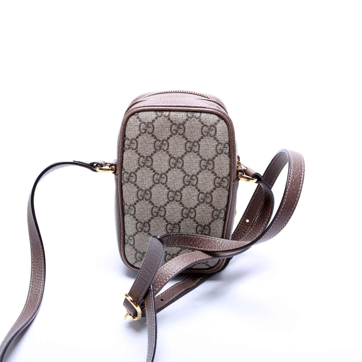 Gucci Ophidia GG Supreme Double Zip Travel Bag Zip 2