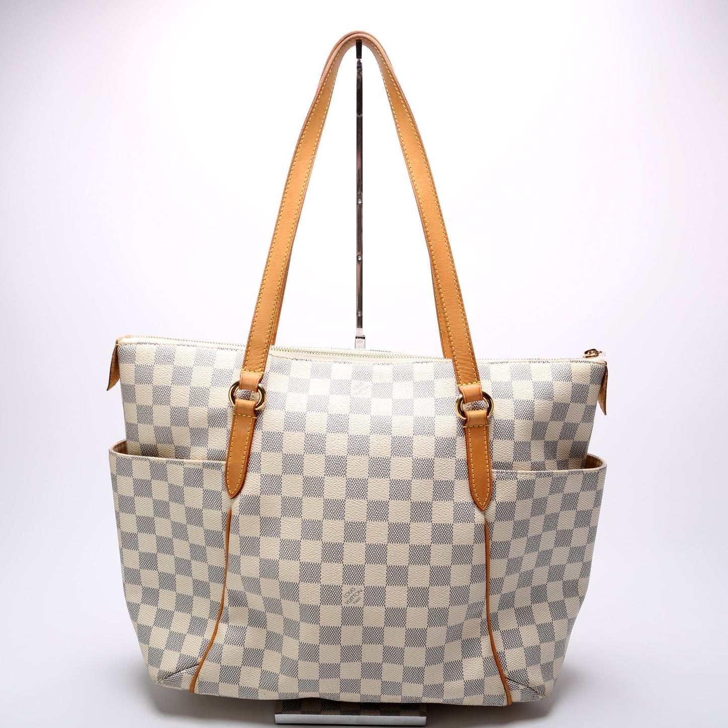 Louis Vuitton Totally Azur MM Damier Handbag Azur 11