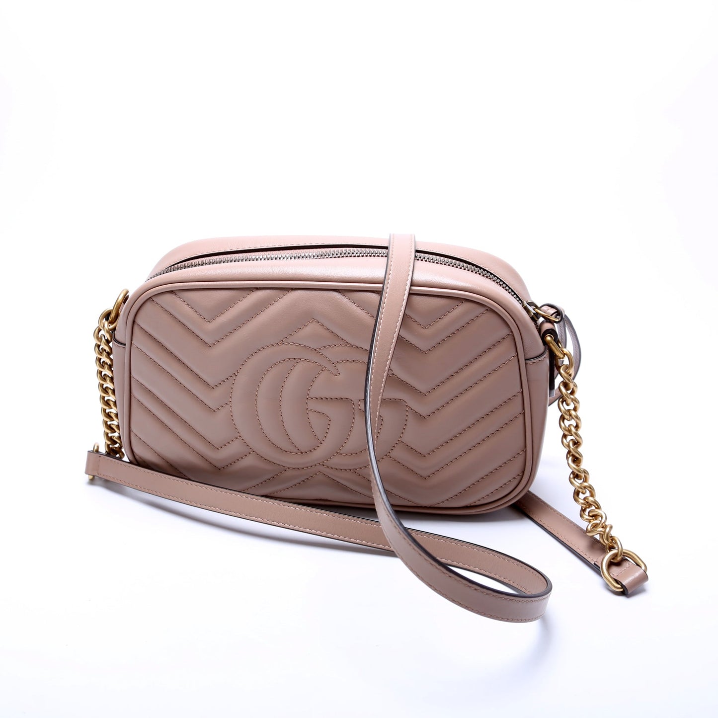 Gucci Marmont Camera Leather Small Crossbody Bag Camera 14