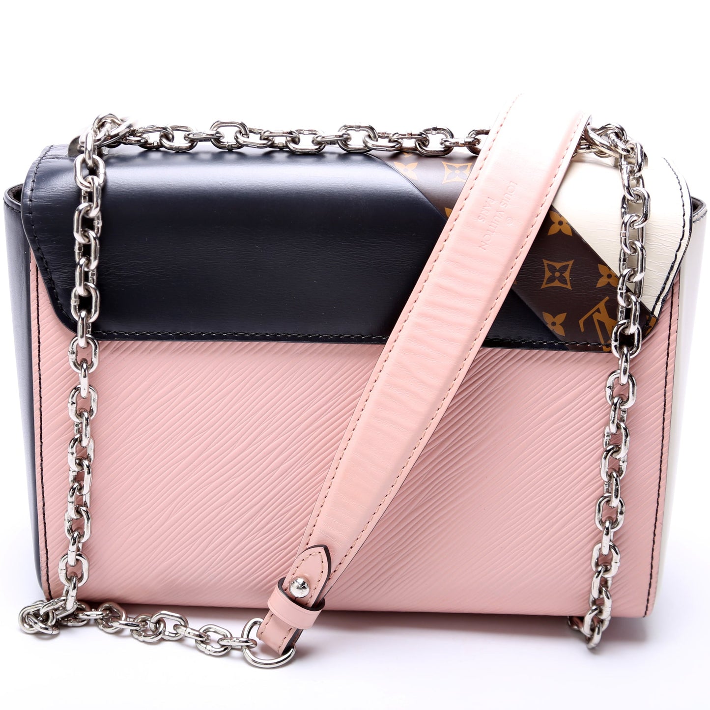 Louis Vuitton Twist Calfskin MM Epi Handbag