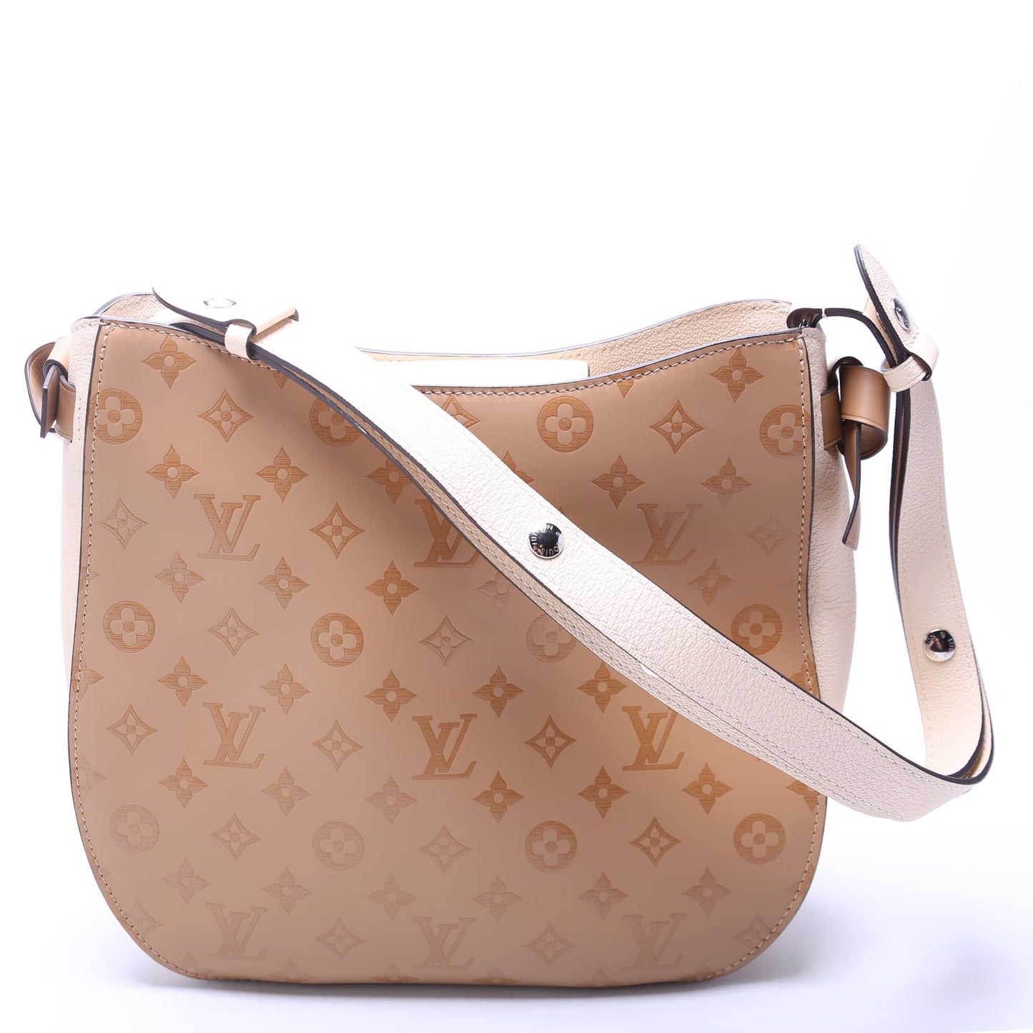 Louis Vuitton Very Hobo Calfskin Monogram Shoulder Bag
