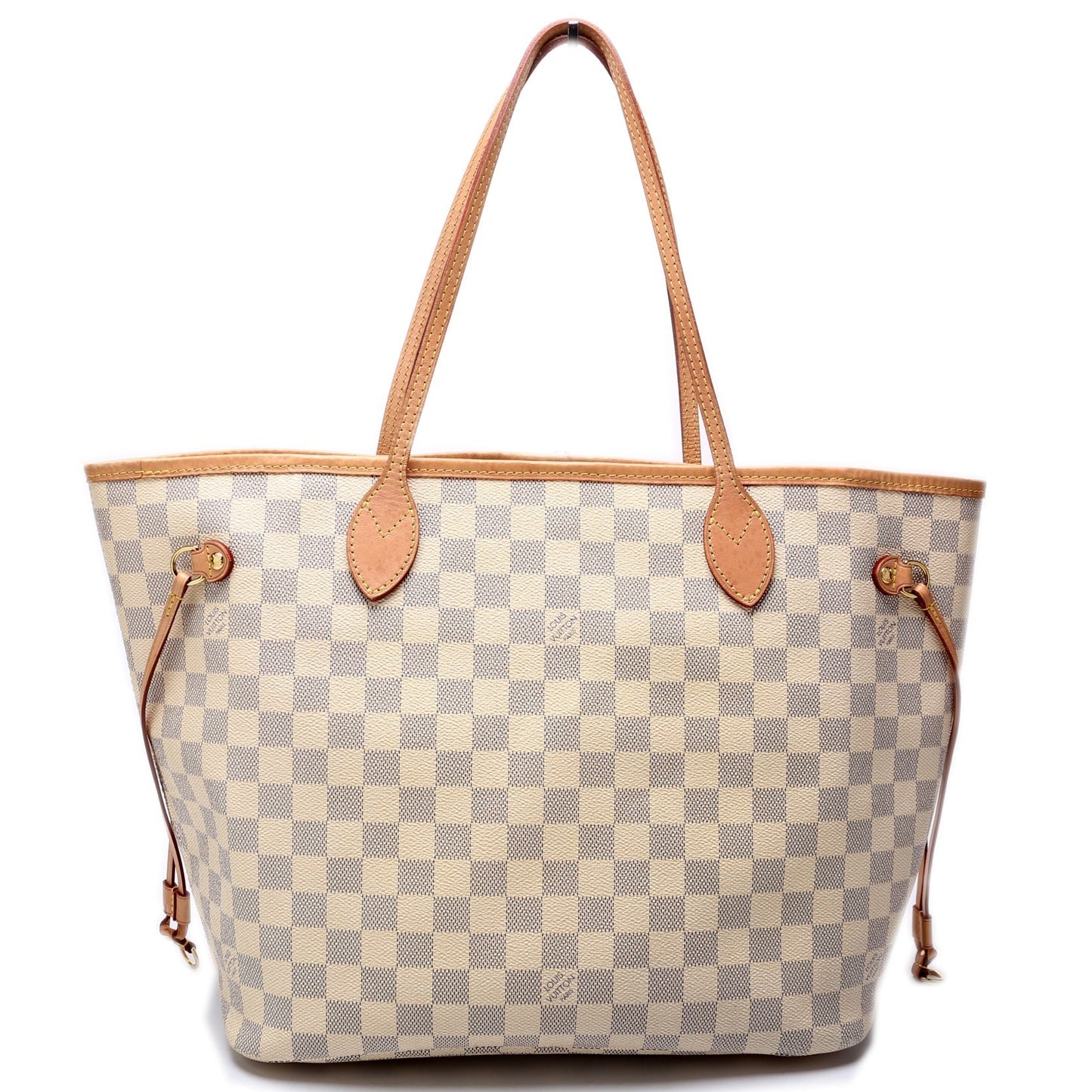 Louis Vuitton Neverfull MM Azur Damier Tote Bag Azur 42