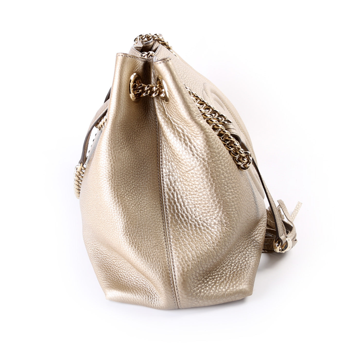 Gucci Soho Leather Medium Shoulder Bag Shoulder Medium