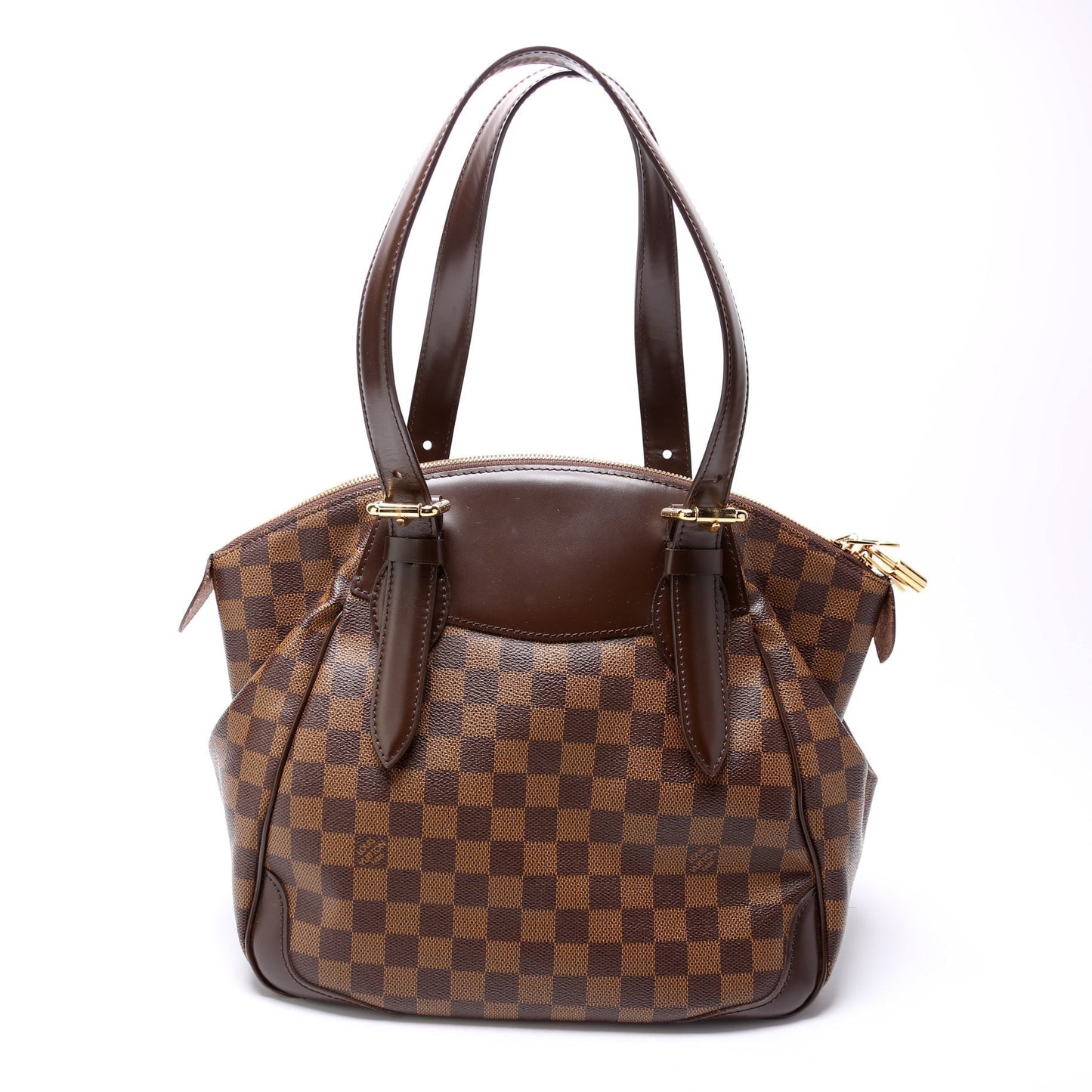 Louis Vuitton Verona Ebene MM Damier Handbag Ebene 12