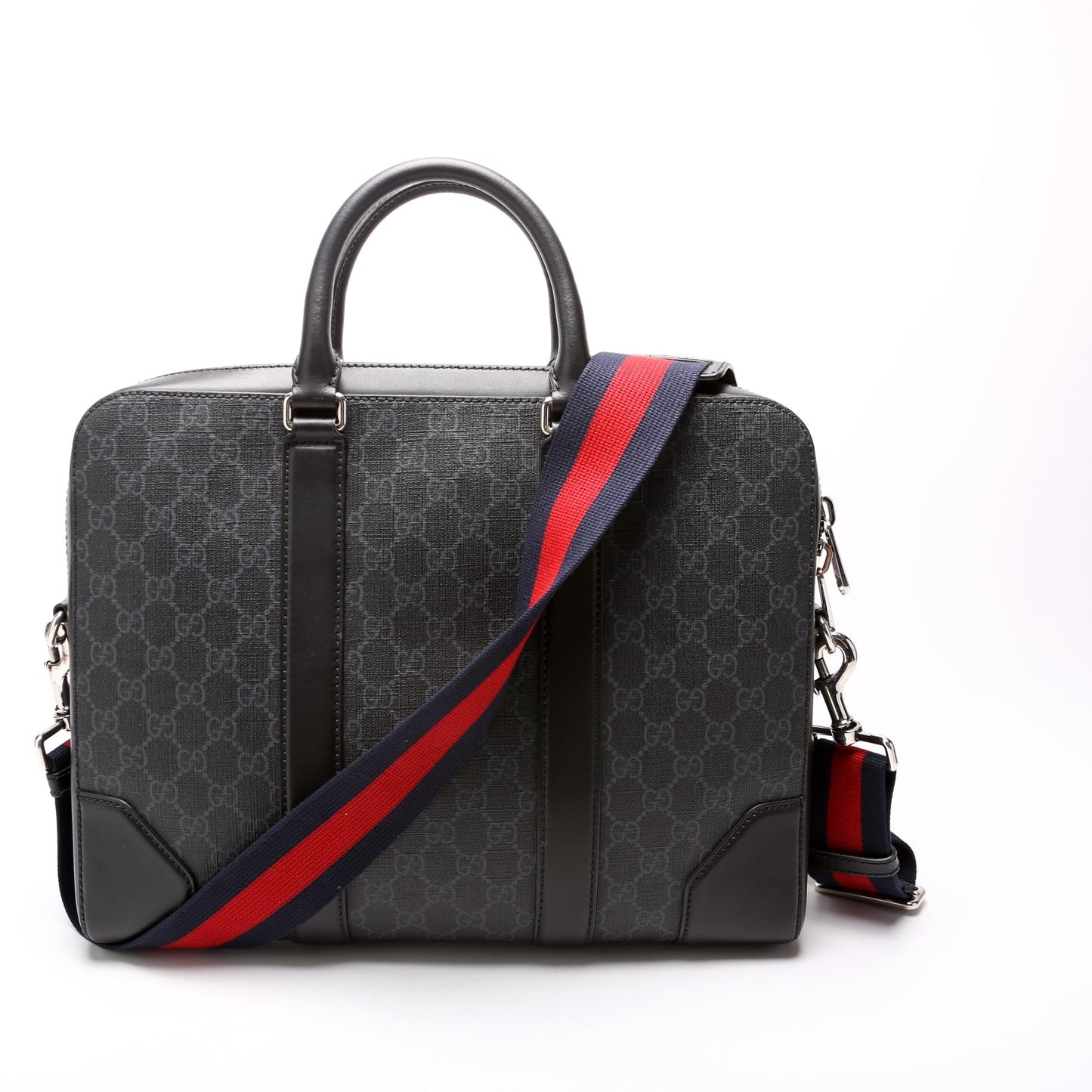 Gucci GG Supreme Briefcase Travel Bag