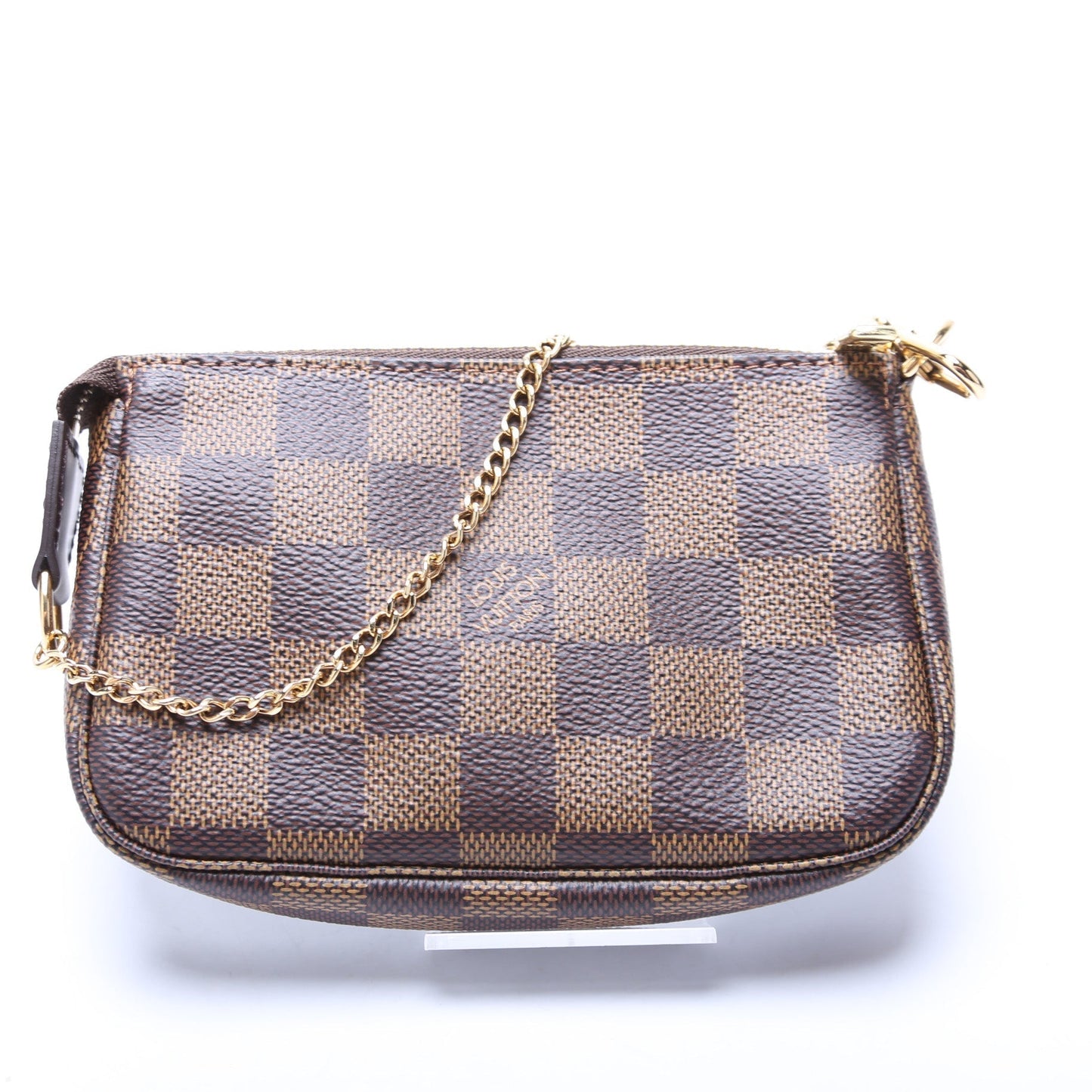 Louis Vuitton Pochette Accessories Ebene Damier Clutch Bag Ebene 7