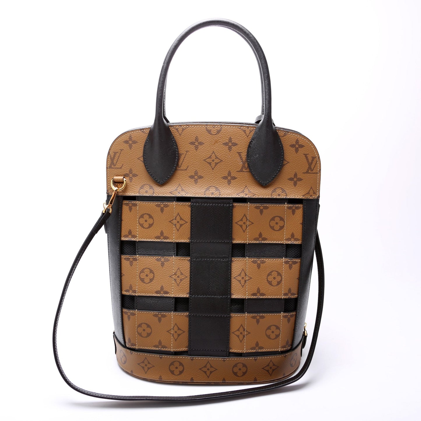 Louis Vuitton Tressage Reverse Monogram Tote Bag