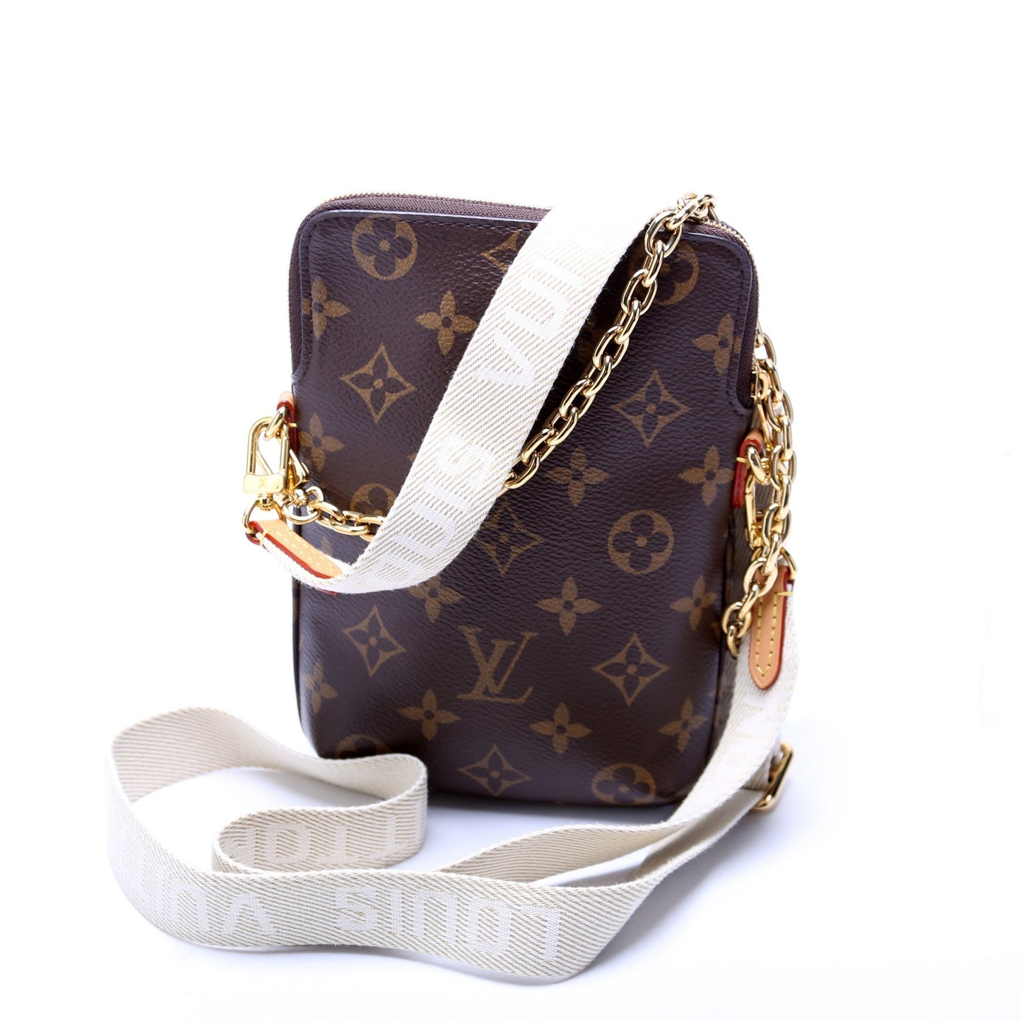 Louis Vuitton Utility Phone Sleeve Monogram Handbag Monogram 7