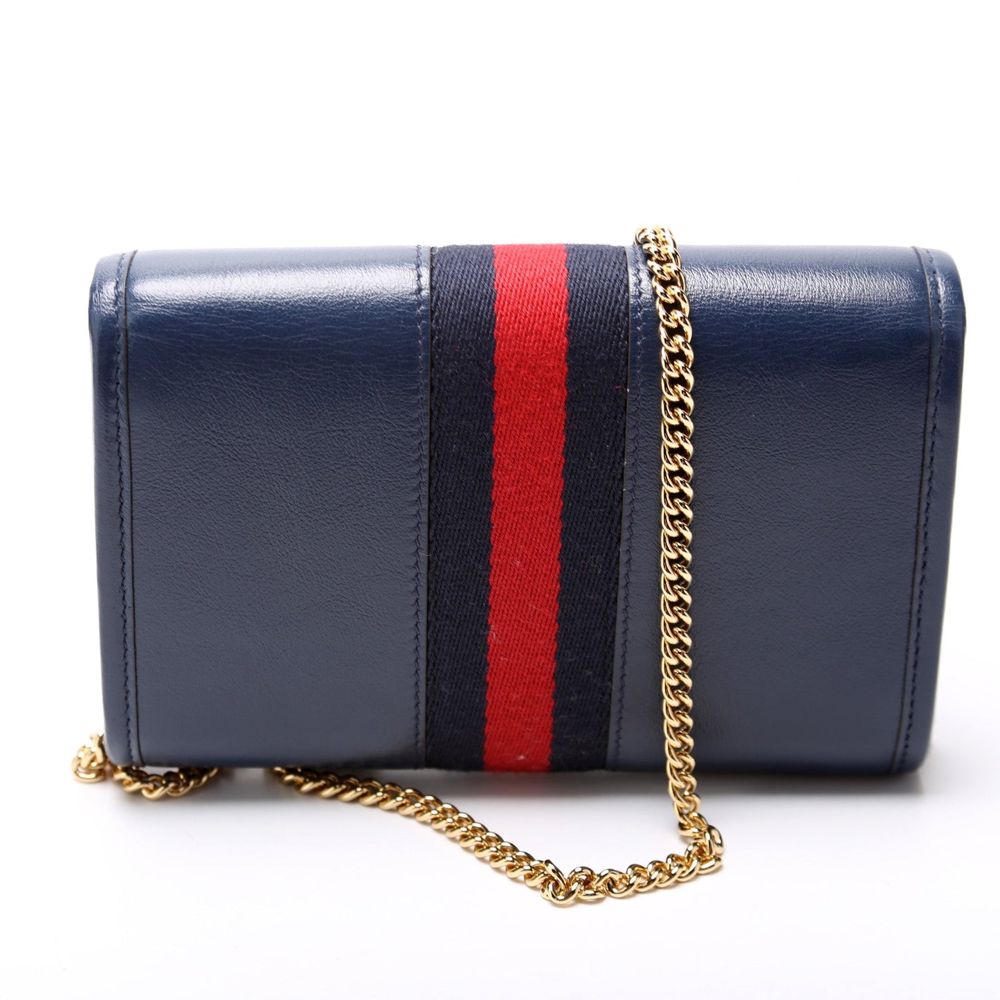Gucci Rajah Web Leather Mini Travel Bag