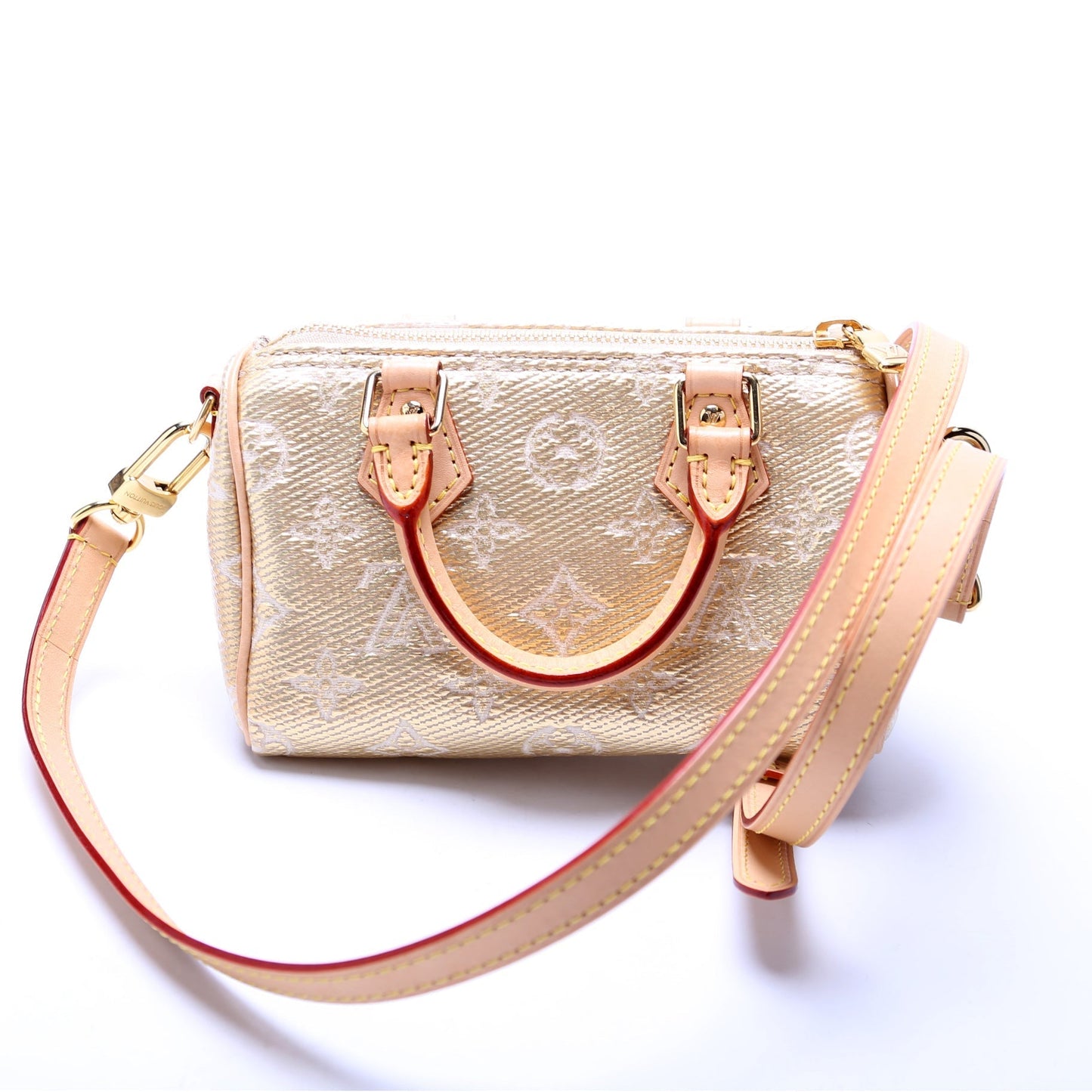 Louis Vuitton Speedy Monoglam Nano Handbag