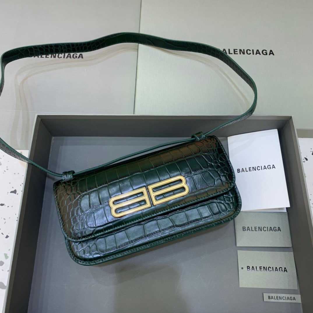 Top Quality Gossip Shoulder Bag Dark For Green Small