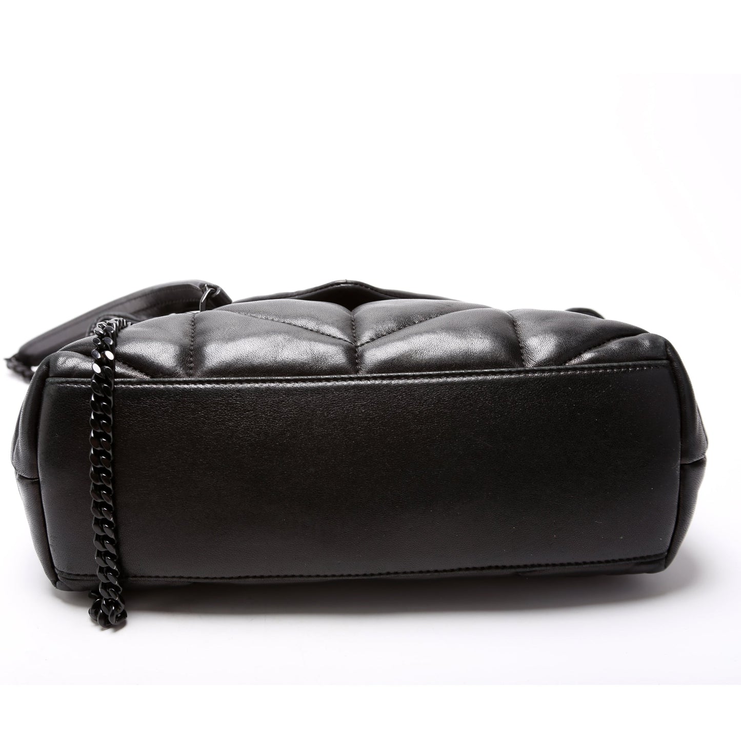 YSL Saint Laurent Puffer Bag Lambskin Quilted Small Travel Bag Small Lambskin 2