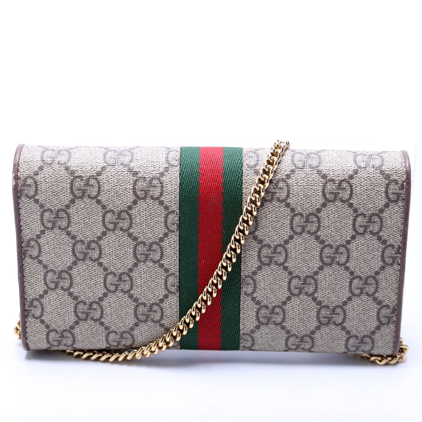 Gucci Ophidia GG Supreme Chain Wallet Case Wallet 2