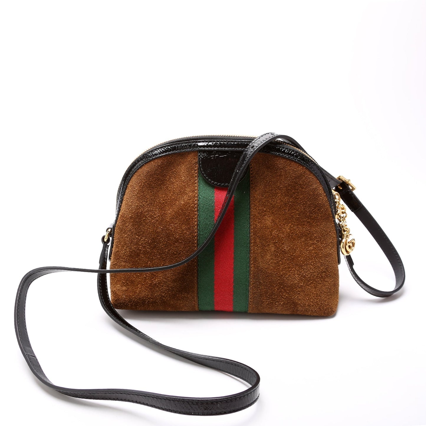 Gucci Ophidia GG Suede Small Crossbody Bag Crossbody 2