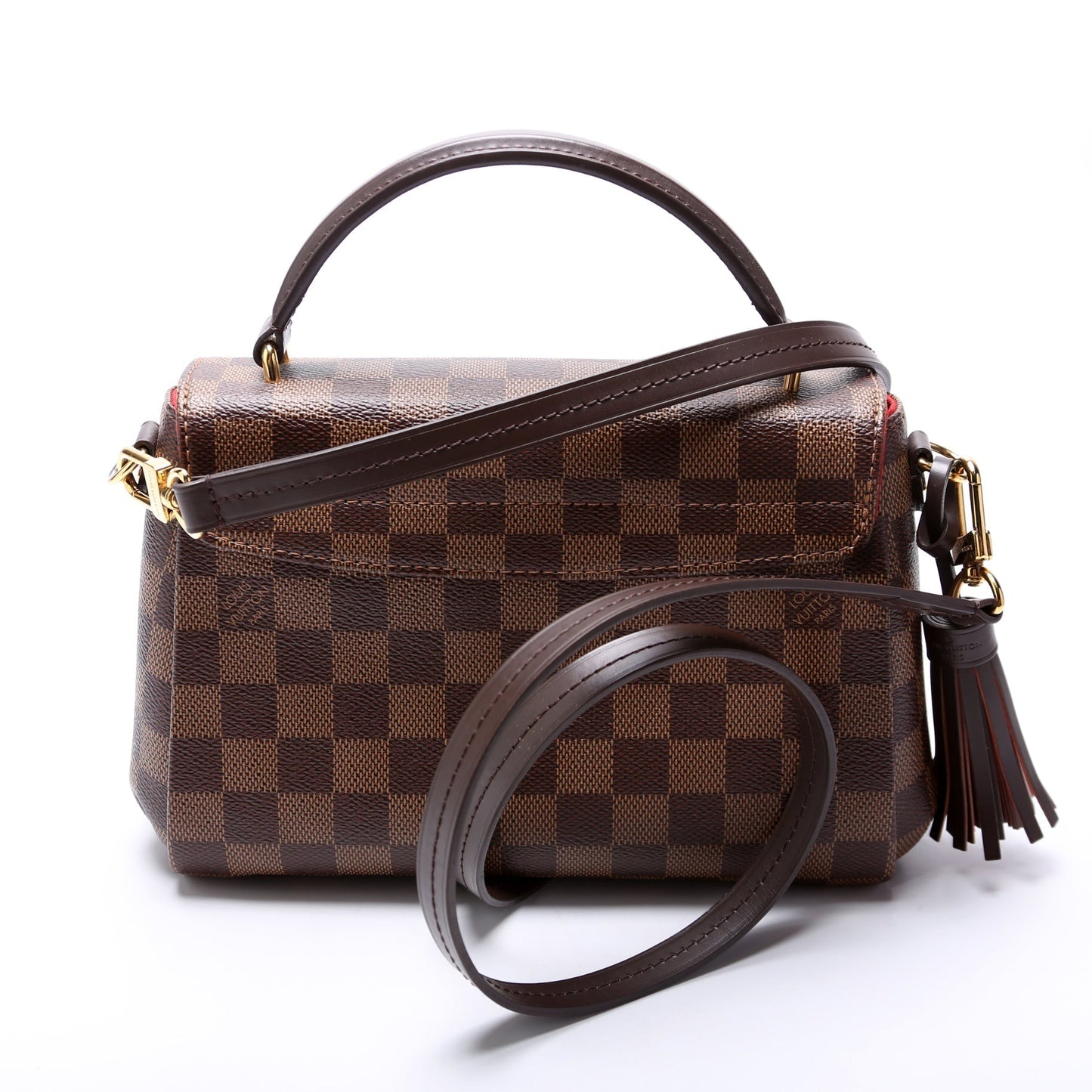 Louis Vuitton Croisette Ebene Damier Handbag Ebene 17