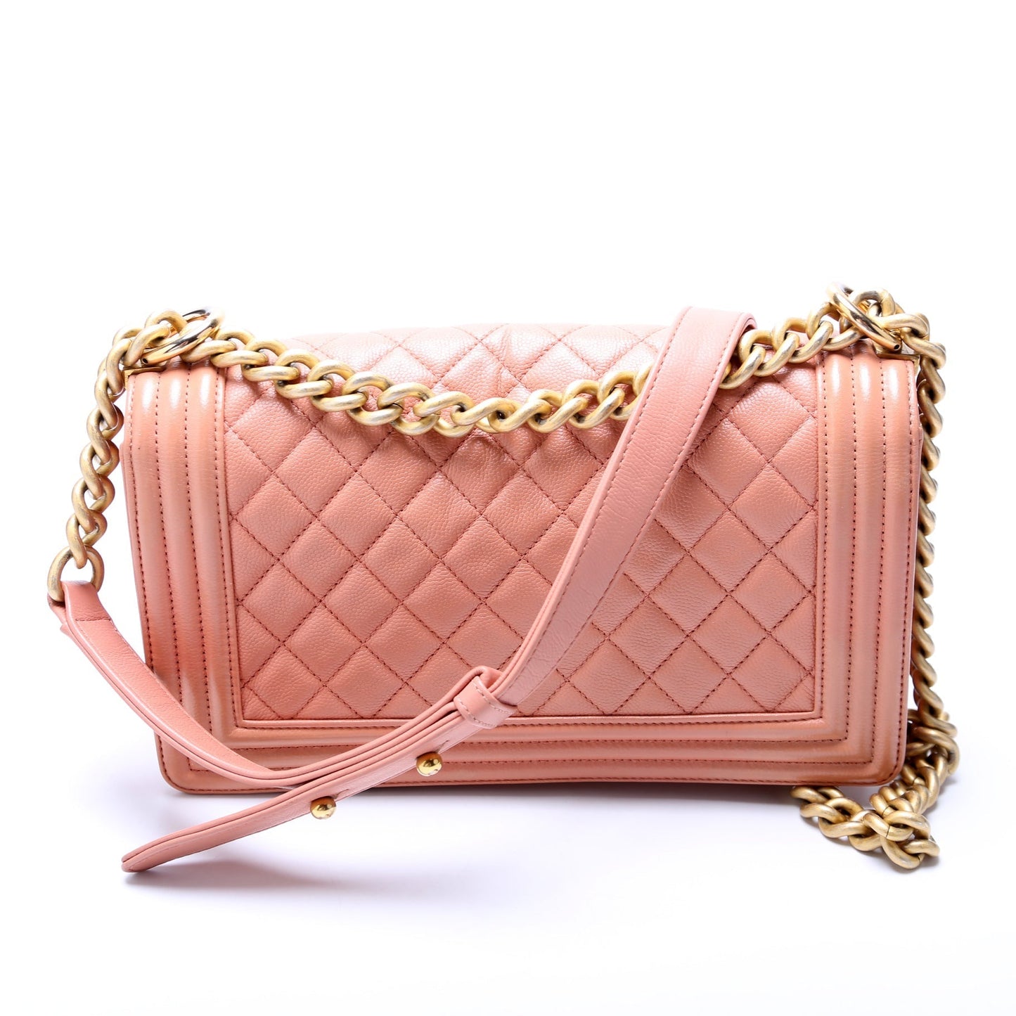 Chanel Boy Flap Old Lambskin 24M Handbag 24M 1