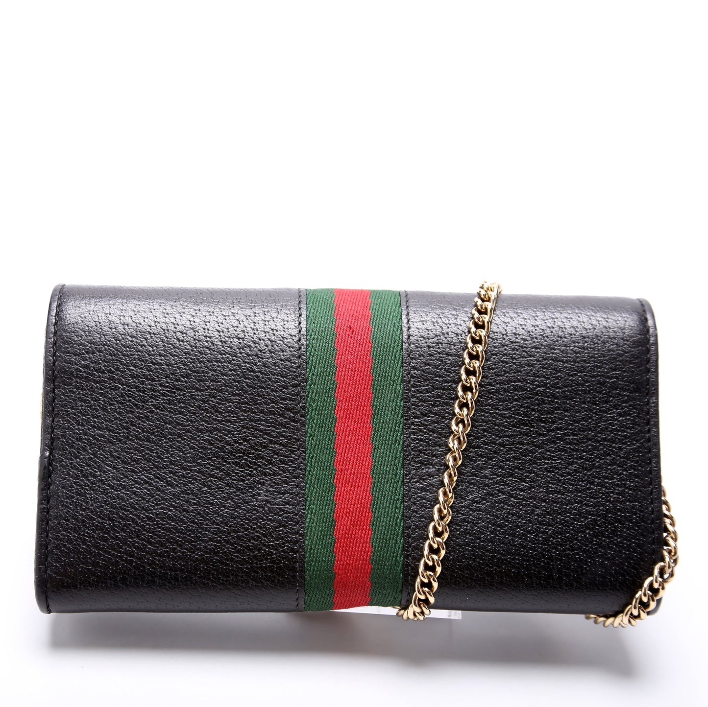 Gucci Ophidia Leather Chain Wallet Case