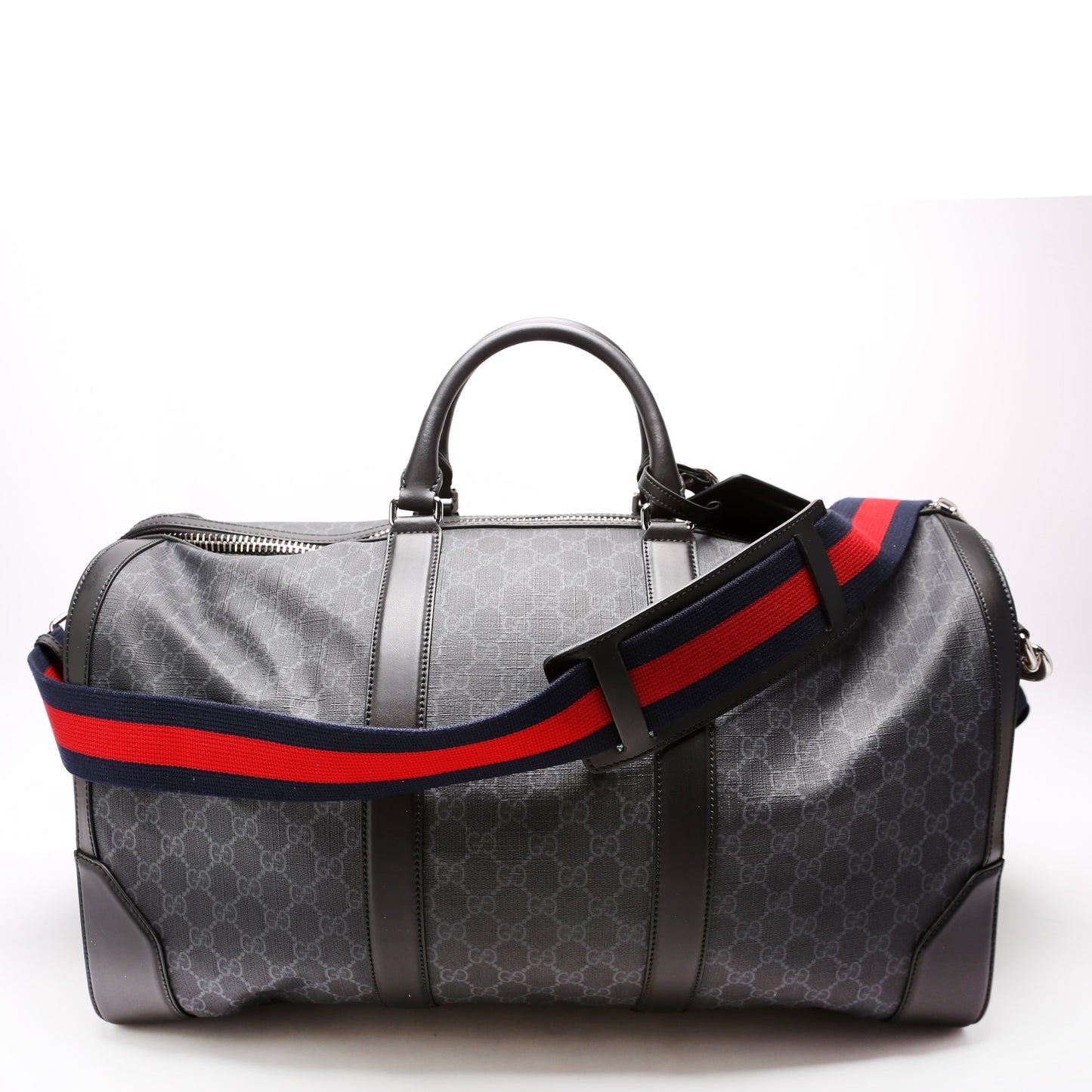 Gucci Carry On GG Supreme Duffle Travel Bag