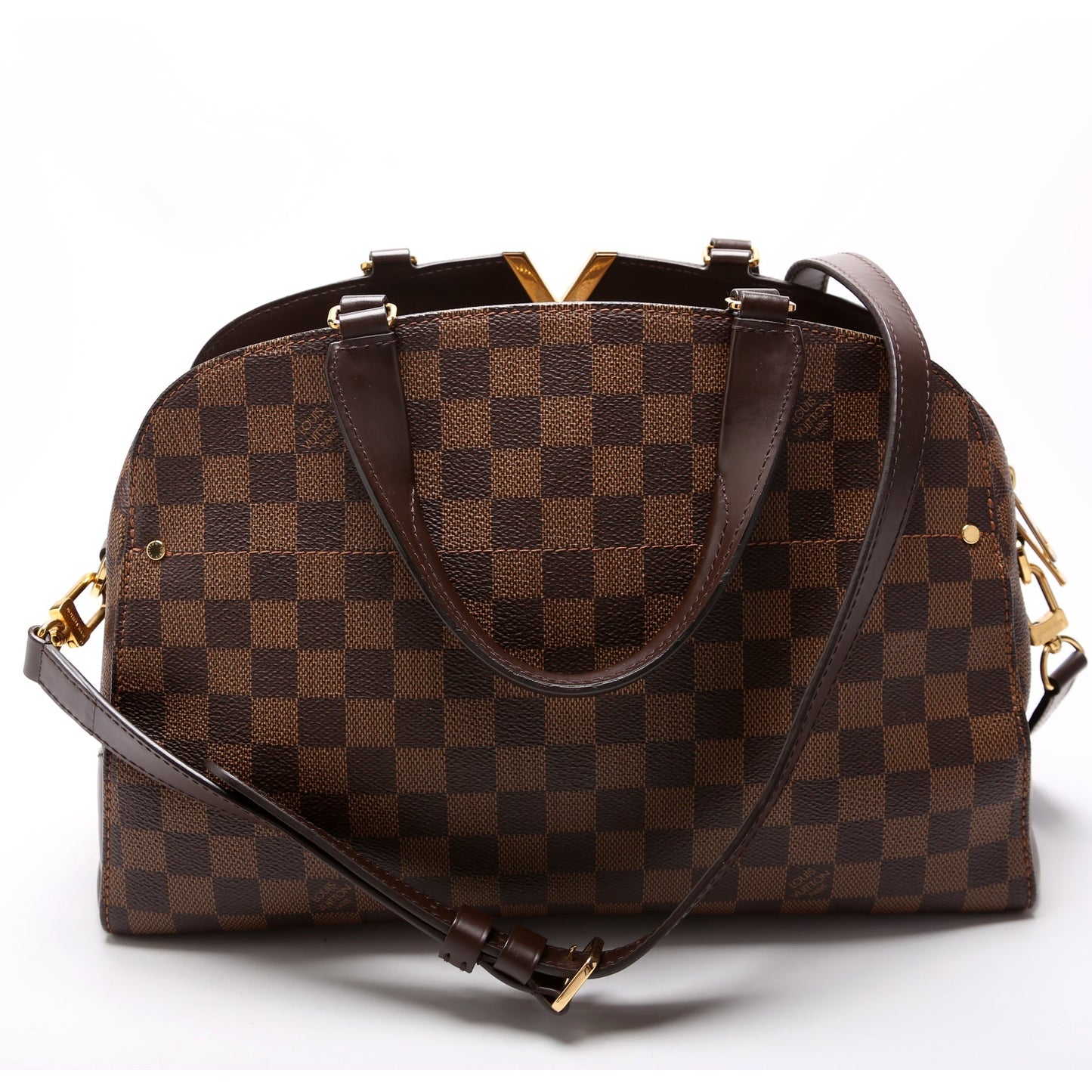 Louis Vuitton Kensington Bowling Ebene Damier Handbag Ebene 1