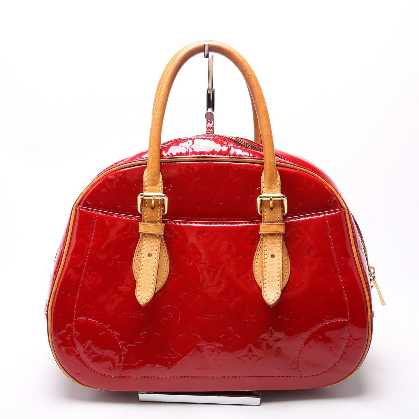 Louis Vuitton Summit Drive Red Vernis Handbag