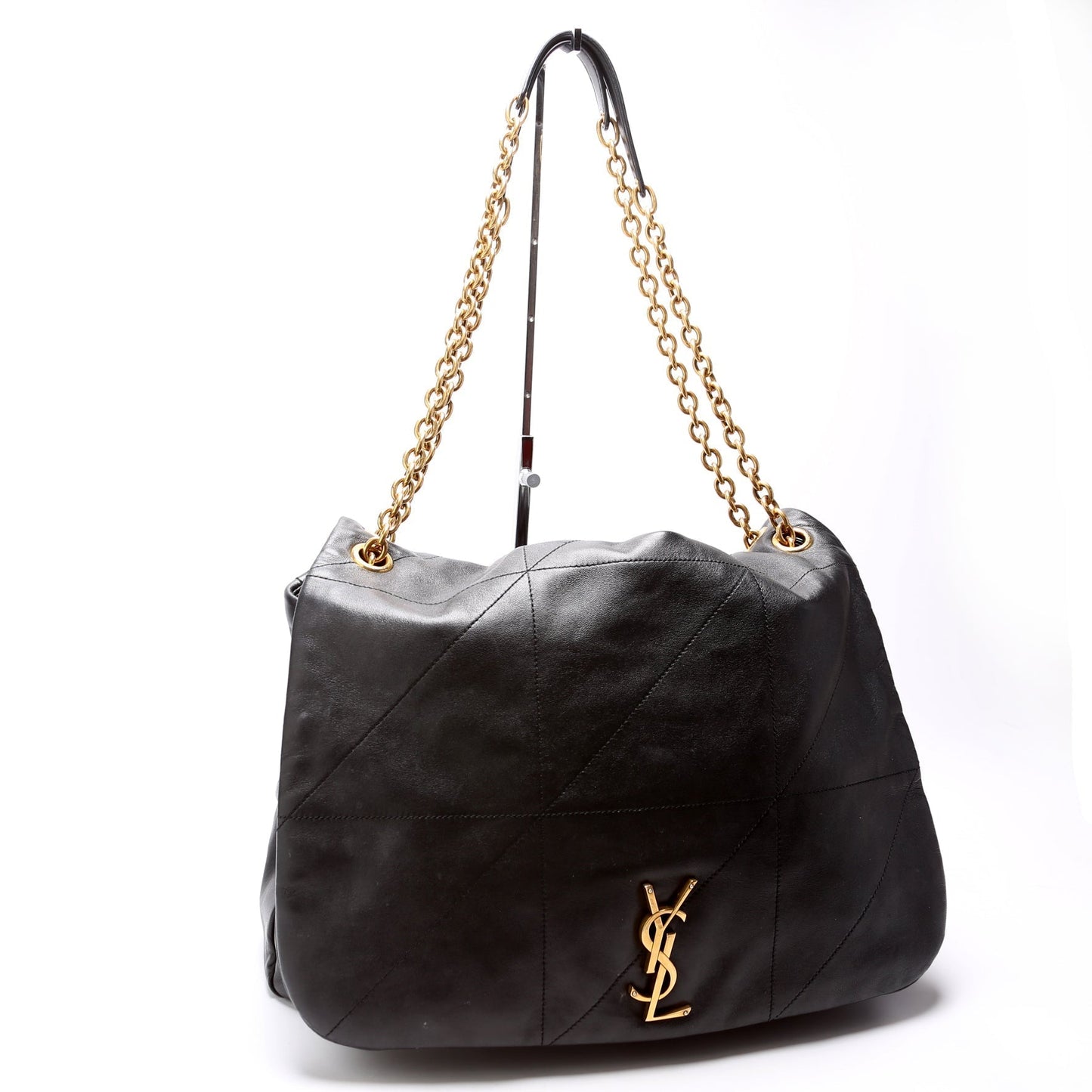 YSL Saint Laurent Saint Laurent Jamie Lambskin Bag Quilted Black Travel Bag