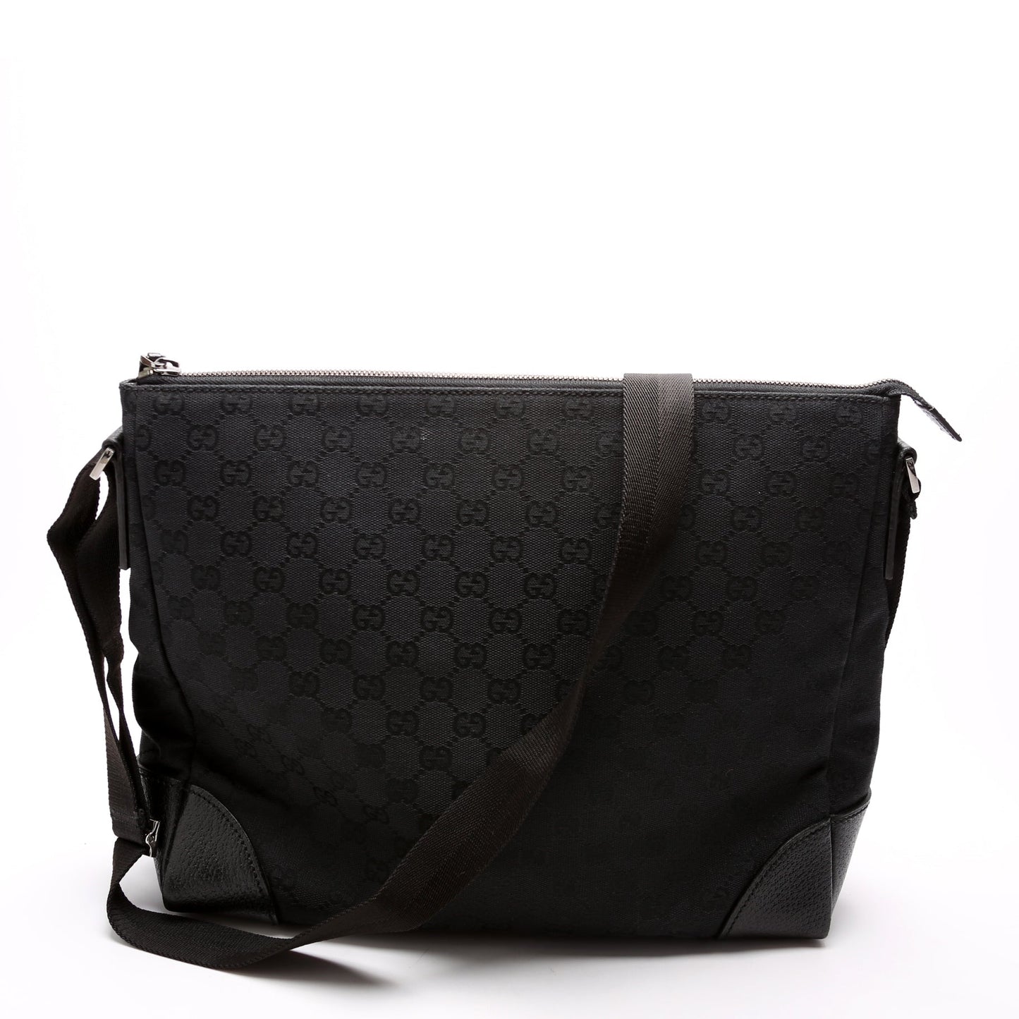 Gucci GG Joy Messenger Canvas Black Travel Bag