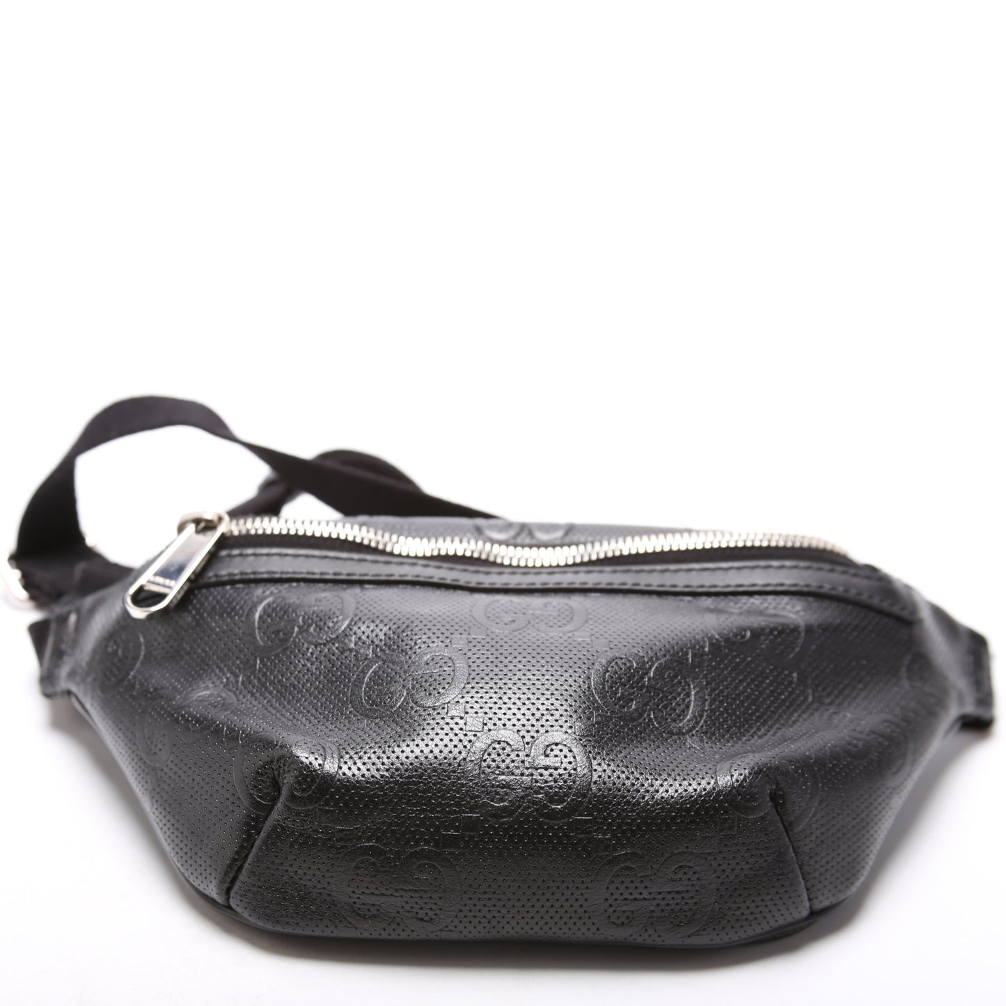Gucci Embossed Belt Bag Black Accessory